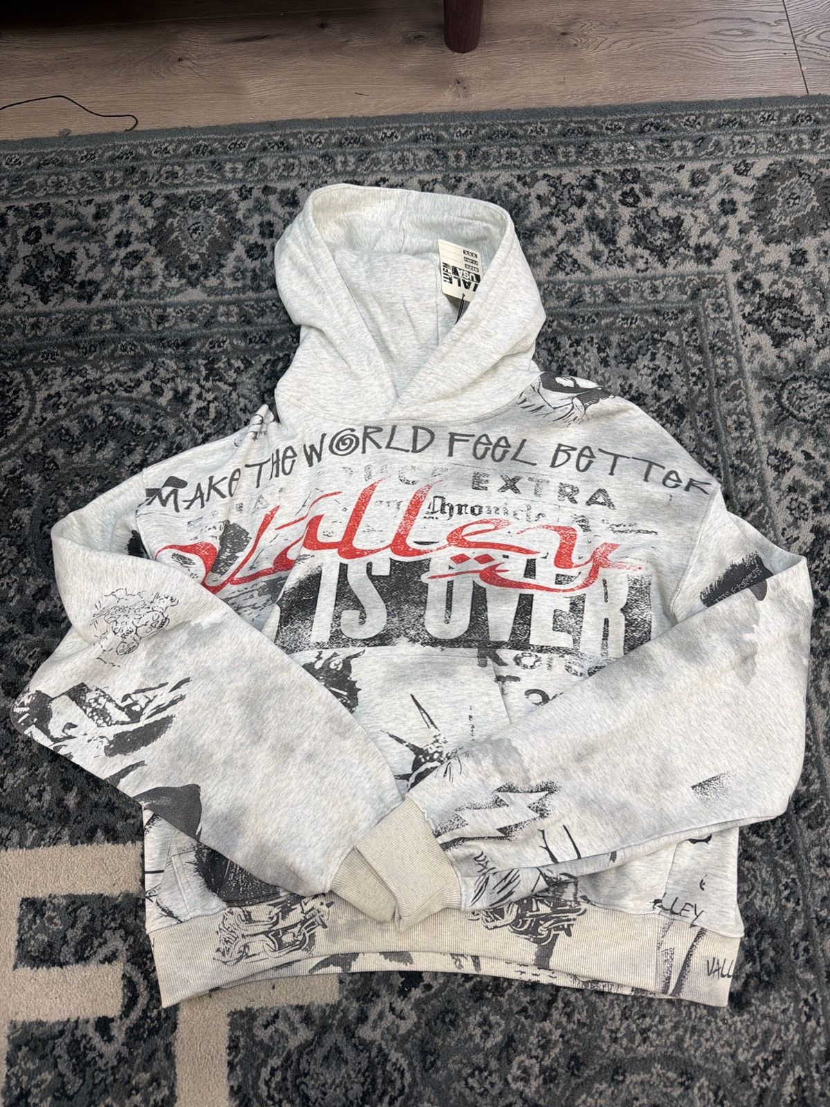 Vale Vale forever mural Hoodie Size US M / EU 48-50 / 2 - 1 Thumbnail
