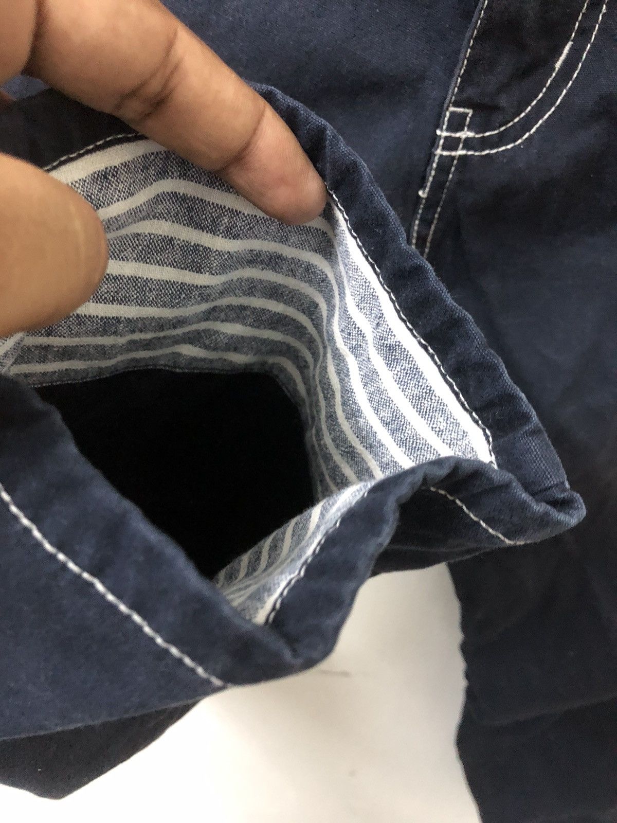 Japanese Brand × semanticdesign Semantic Design three-quarter shorts double layer backhit Size US 31 - 8 Thumbnail