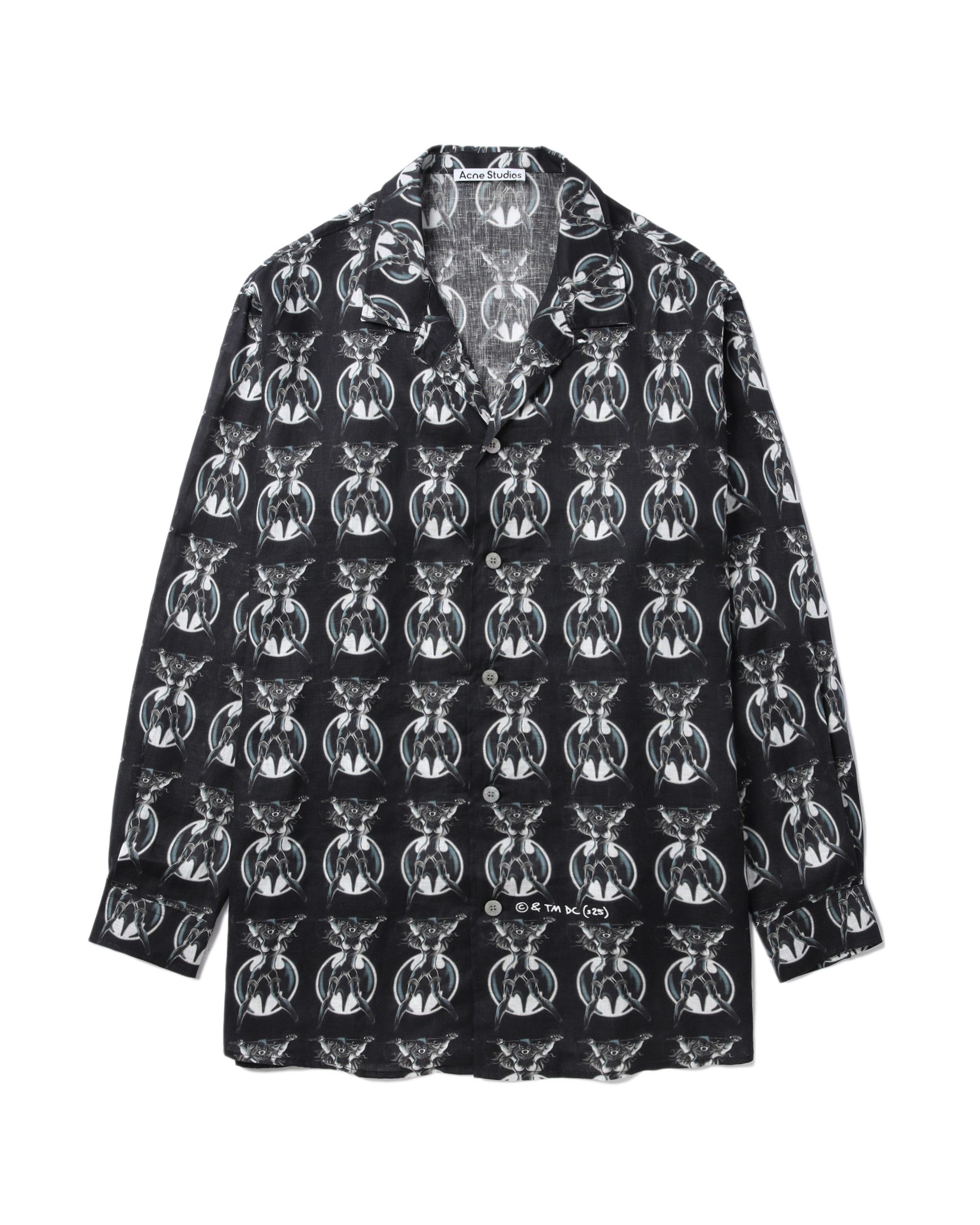 Acne Studios Acne Studios All-over Print Long Sleeve Shirt Size US L / EU 52-54 / 3 - 1 Thumbnail