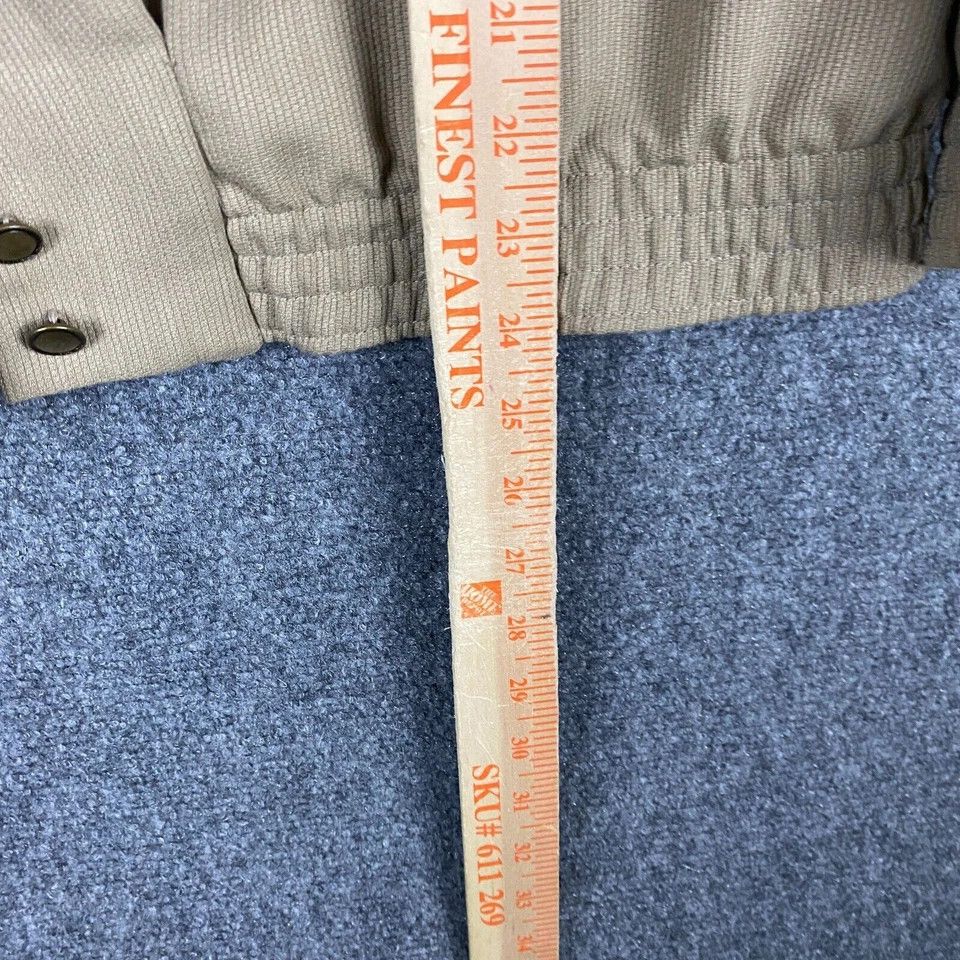 Other Alfred Dunner Button Up Top Women's Size 10 Tan Made In USA Size L / US 10 / IT 46 - 6 Thumbnail