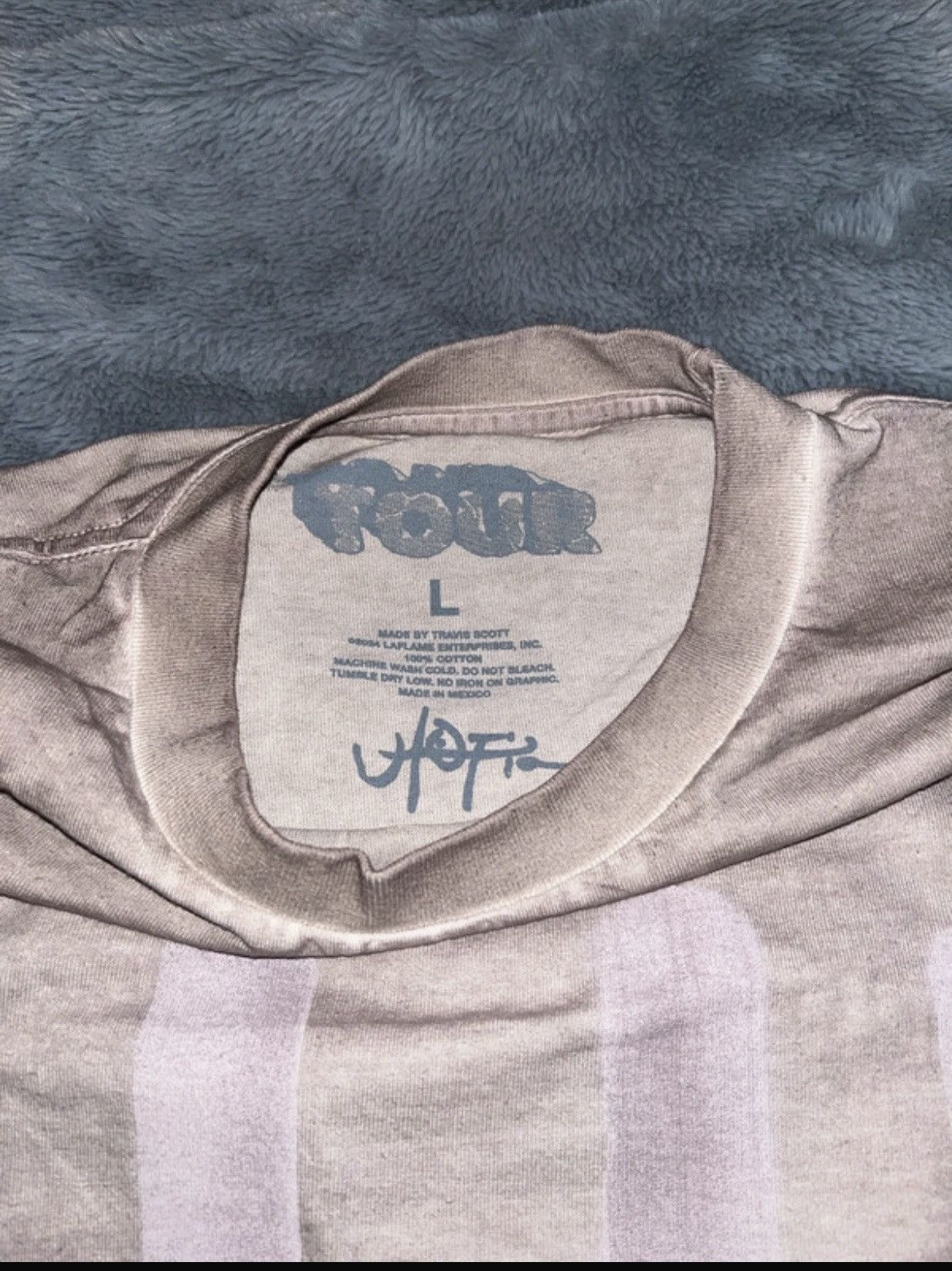 Travis Scott Long Sleeve Travis Scott Circus Maximus Tour T Size US L / EU 52-54 / 3 - 5 Thumbnail