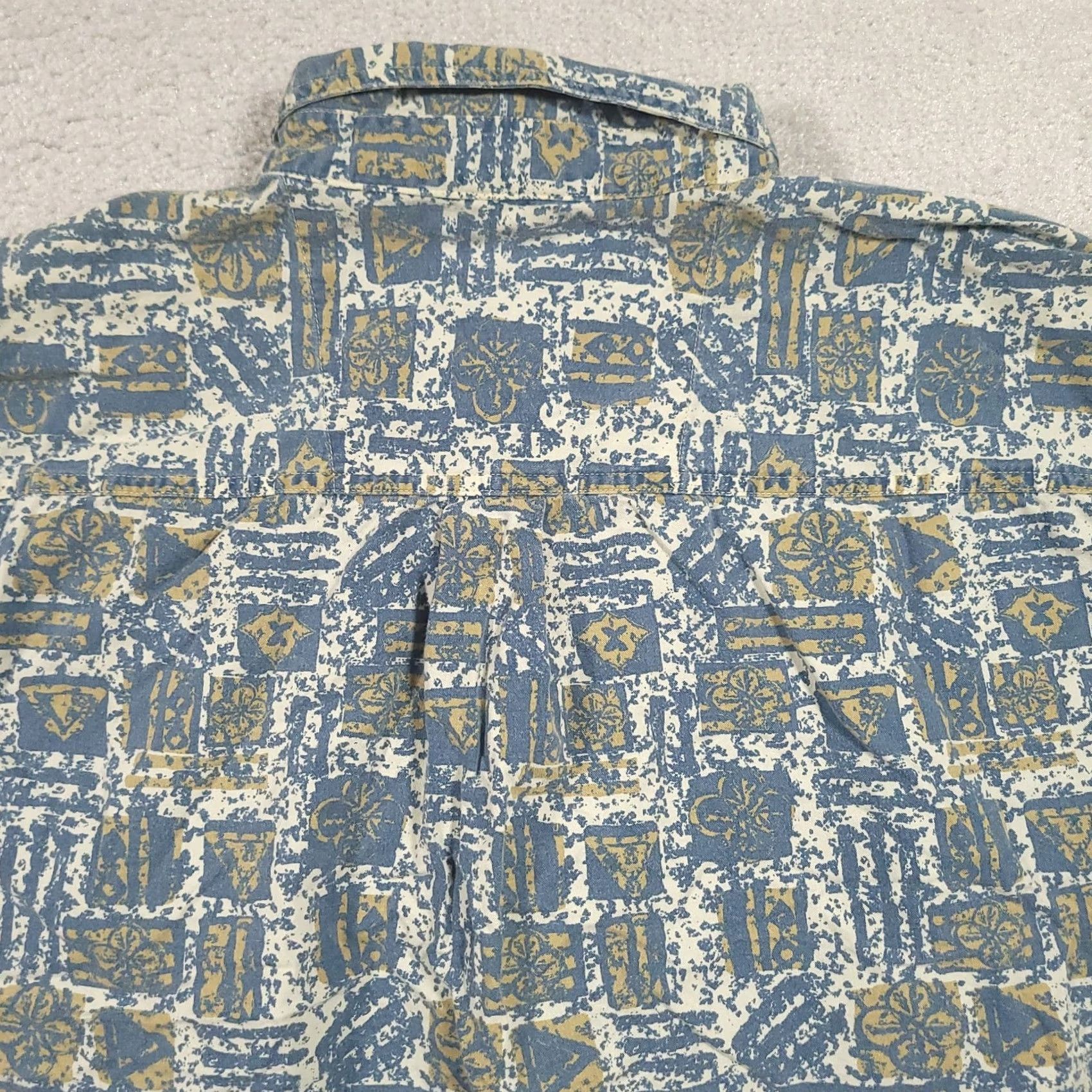 Wrangler VINTAGE Wrangler Hawaiian Shirt Aloha Men's XLT Button Up Floral Tropical Shirt White? Size US XL / EU 56 / 4 - 7 Thumbnail