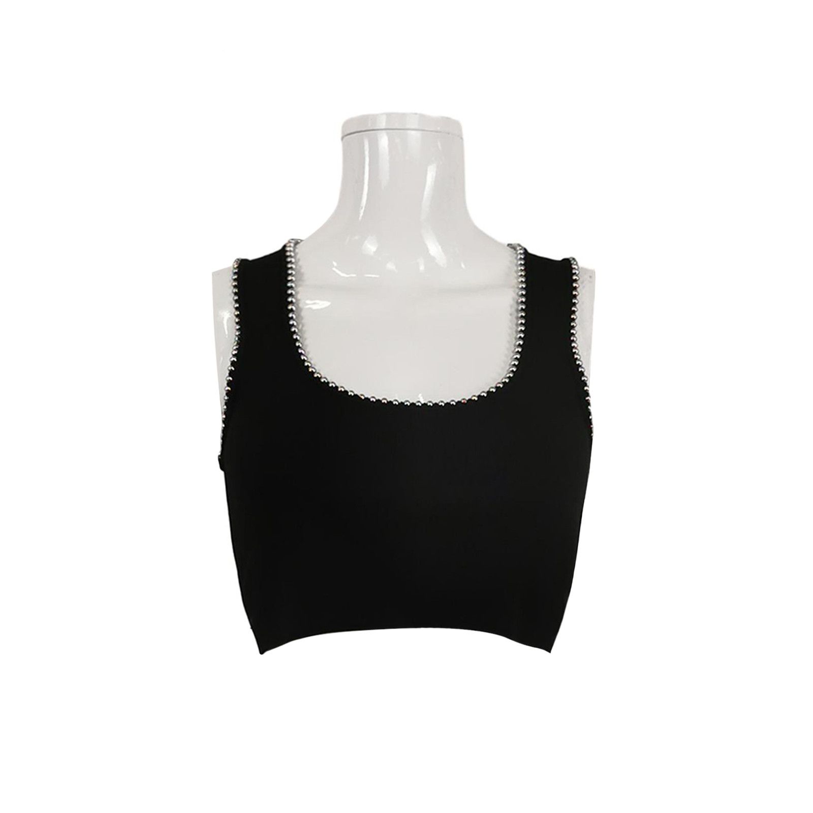 Alexander Wang Alexander Wang Beaded Tank Top Size S Size S / US 4 / IT 40 - 1 Thumbnail