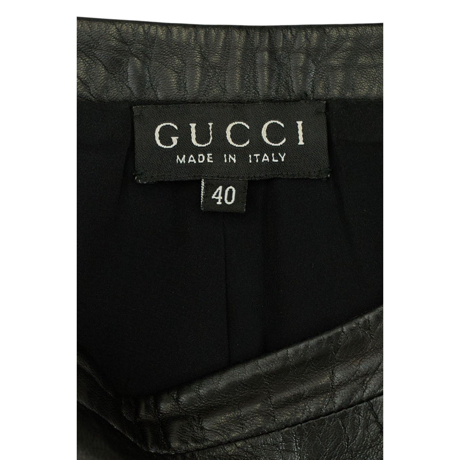 Gucci by Tom Ford F/W 1998 Leather Trousers Size 27" / US 4 / IT 40 - 3 Thumbnail