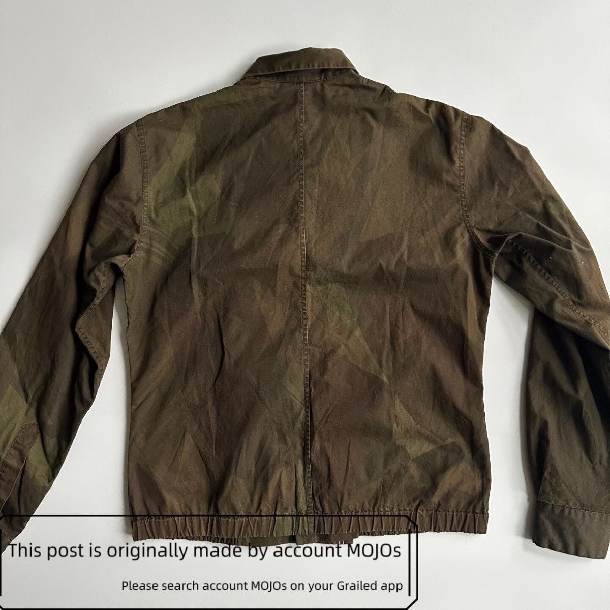 Dries Van Noten Sz 46 Dries Van Noten Napoleon Camo Jacket mojos7766 Size US S / EU 44-46 / 1 - 4 Thumbnail