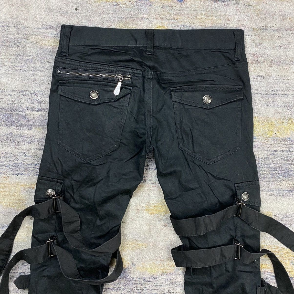 Japanese Brand Berning sho seditionaries bondage pants Size US 29 - 8 Thumbnail