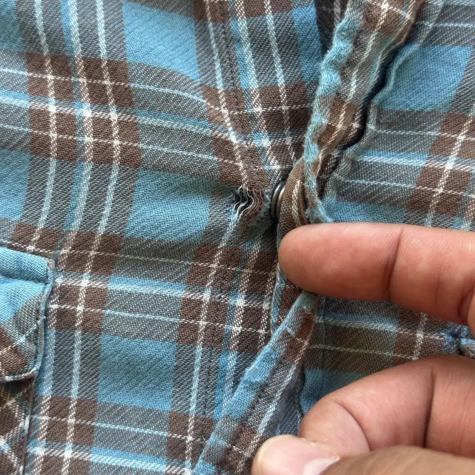RRL Ralph Lauren RRL Ralph Lauren Double RL Plaid Flannel Button Shirt Size US S / EU 44-46 / 1 - 4 Thumbnail