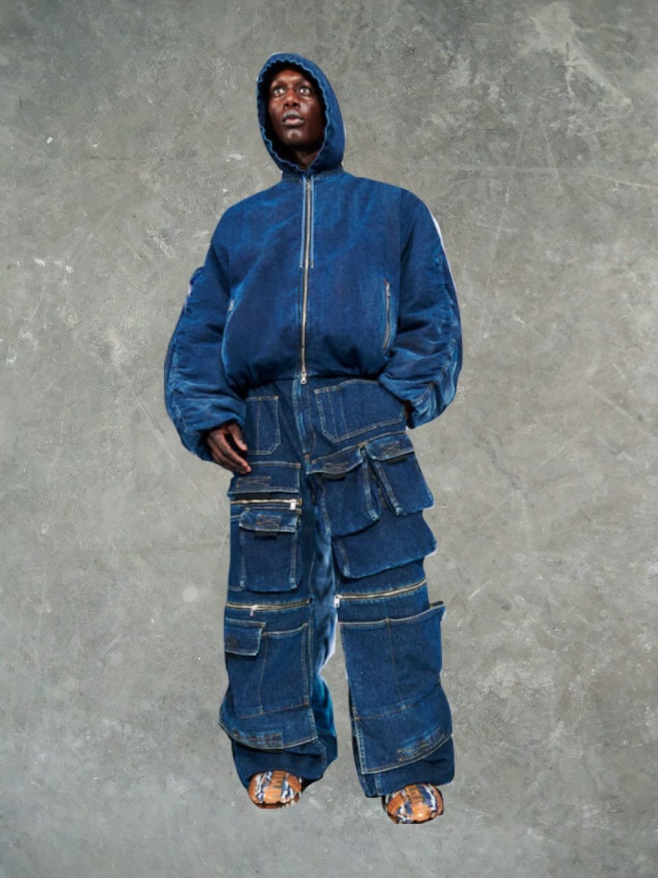 Diesel Runway SS23 Diesel D-Onlypocket Cargo Jeans Size 32 Size US 32 / EU 48 - 5 Thumbnail