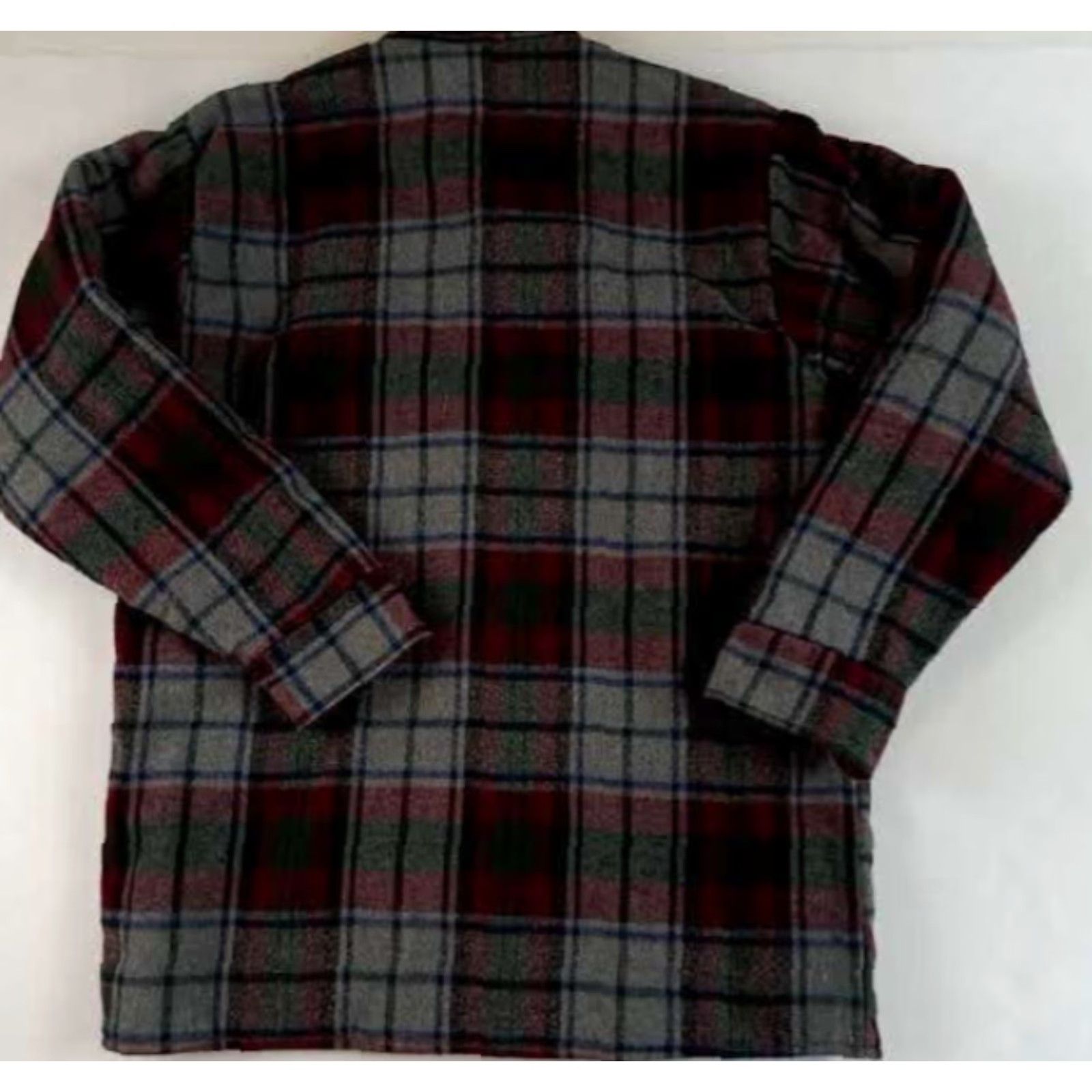 Vintage VINTAGE Five Brothers Shirt Jacket Insulated Quilted Full Pearl Snap Button Flannel Outdoor Shirt Medium USA Unisex Adults Size US M / EU 48-50 / 2 - 6 Thumbnail