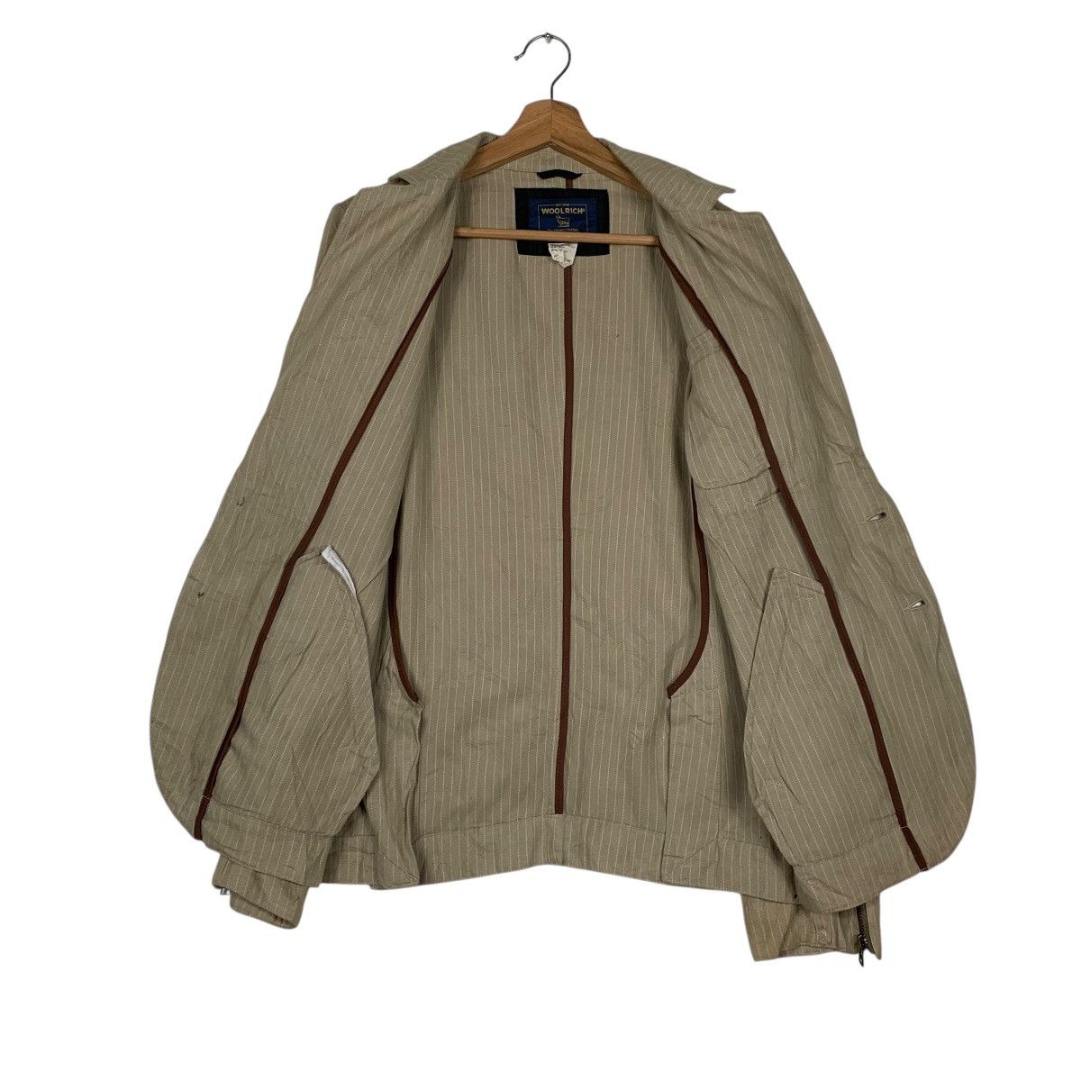 Woolrich Woolen Mills Woolrich Stripe Casual Men Jacket Size US M / EU 48-50 / 2 - 11 Thumbnail