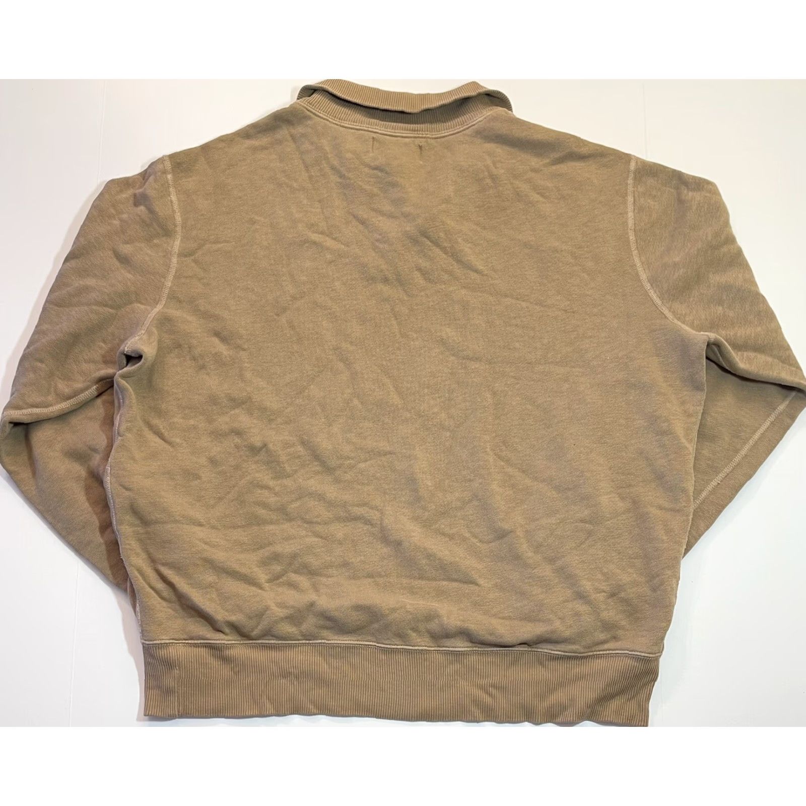 Polo Ralph Lauren VINTAGE Polo Ralph Lauren Sweater Adult XL Brown 1/4 Button Pullover Knit Long Sleeve Pony Logo 90s Mens Size US XL / EU 56 / 4 - 4 Thumbnail