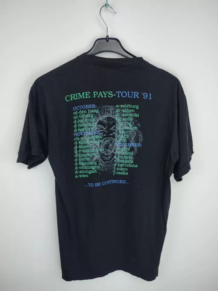 Vintage 90S Thunder Head Thunderhead Band T-Shirt Vintage 1991 Tour Size US L / EU 52-54 / 3 - 7 Thumbnail