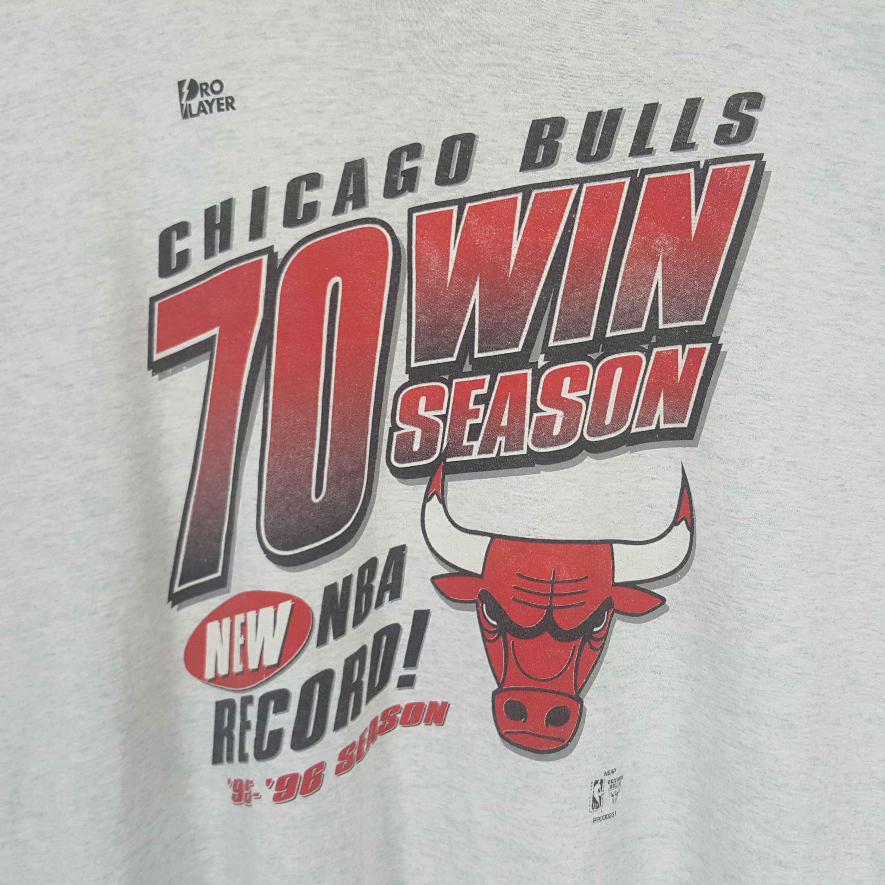 NBA Vintage Chicagi Bulls 70 Win Season T-shirt 31 Size US XXL / EU 58 / 5 - 2 Thumbnail
