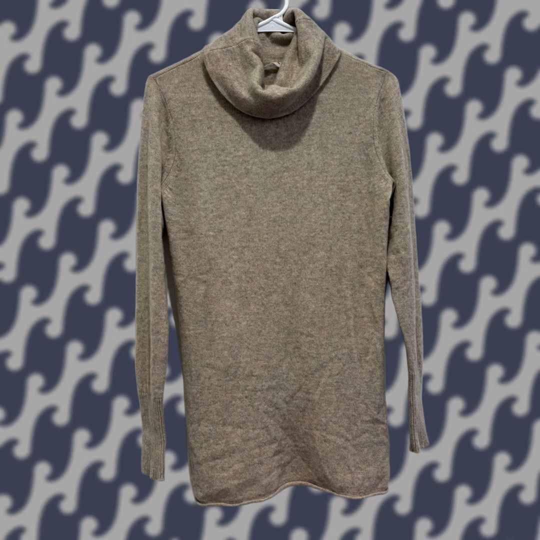 Athleta Athleta Sweater Cowl Neck Pullover Beige Knit Women Medium Size M / US 6-8 / IT 42-44 - 1 Thumbnail