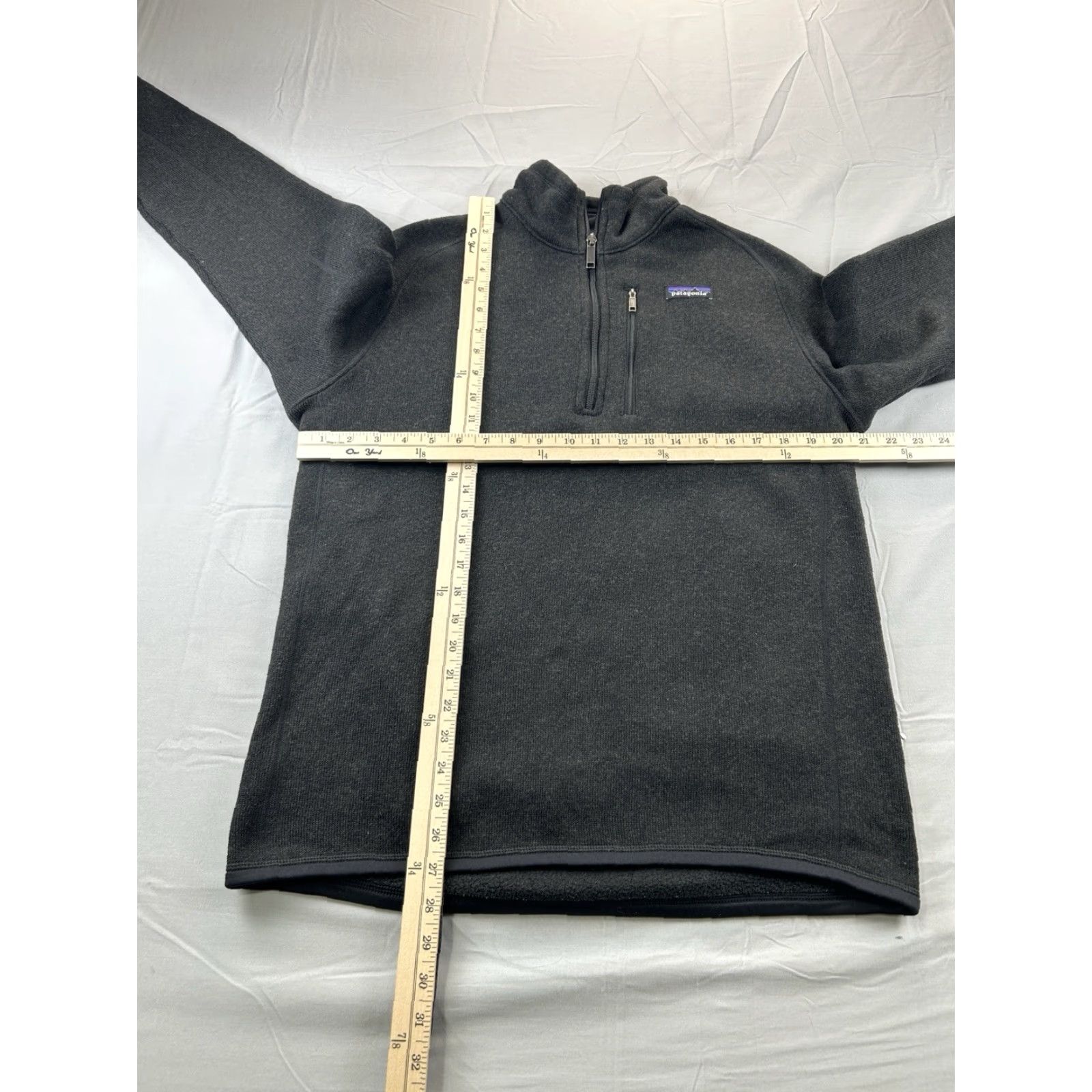 Patagonia Patagonia Better Sweater Medium Men’s Black Quarter Zip Pullover Sweatshirt Men Black Sweater M Pullover Closeout Size US M / EU 48-50 / 2 - 2 Thumbnail