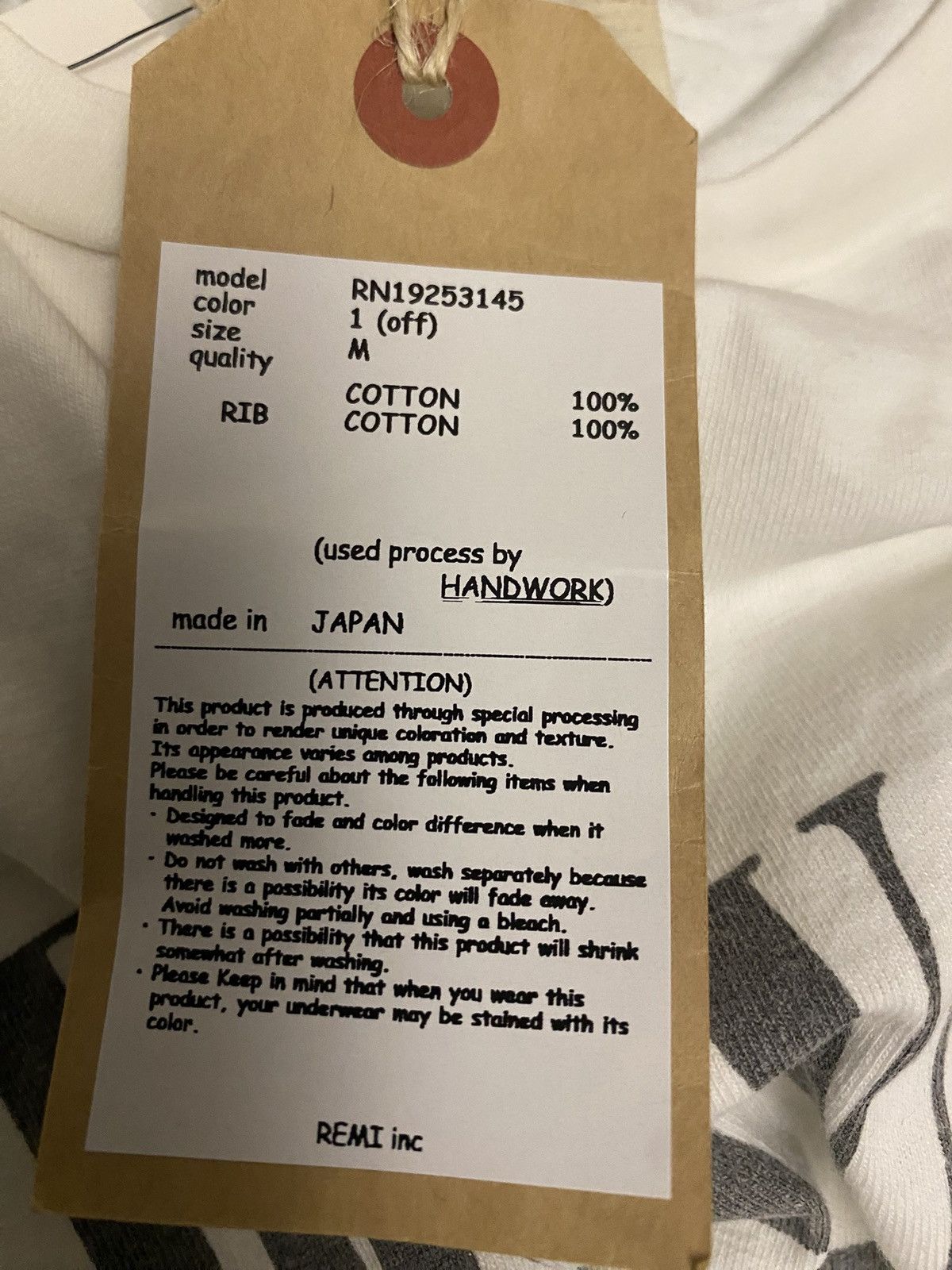 Remi Relief Remy Relief “Remivana” Tee Size M BNWT Size US M / EU 48-50 / 2 - 6 Thumbnail