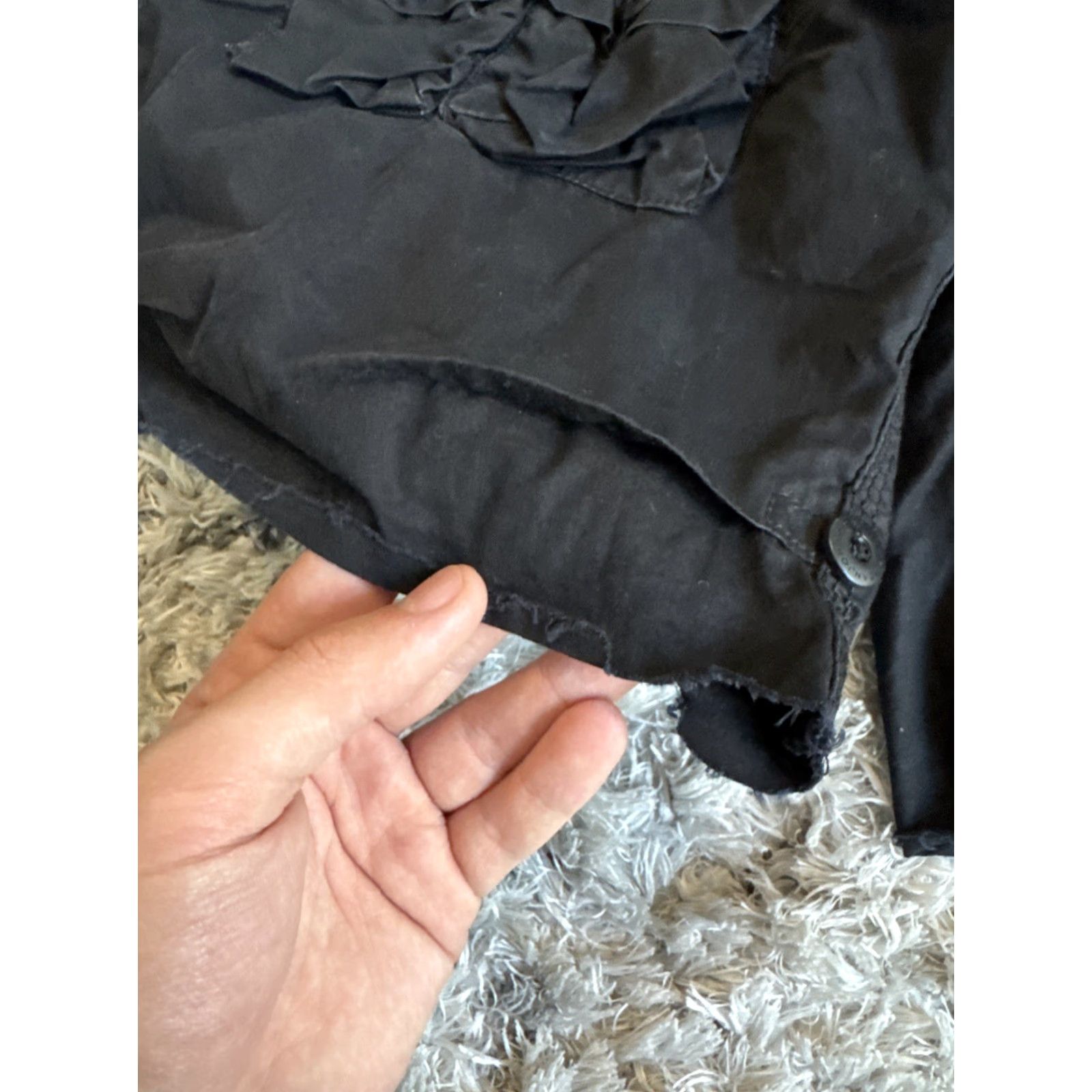 Sean John VINTAGE Sean John Cargo Shorts Men 36 Black Cropped 00’s Y2K Size US 36 / EU 52 - 5 Thumbnail