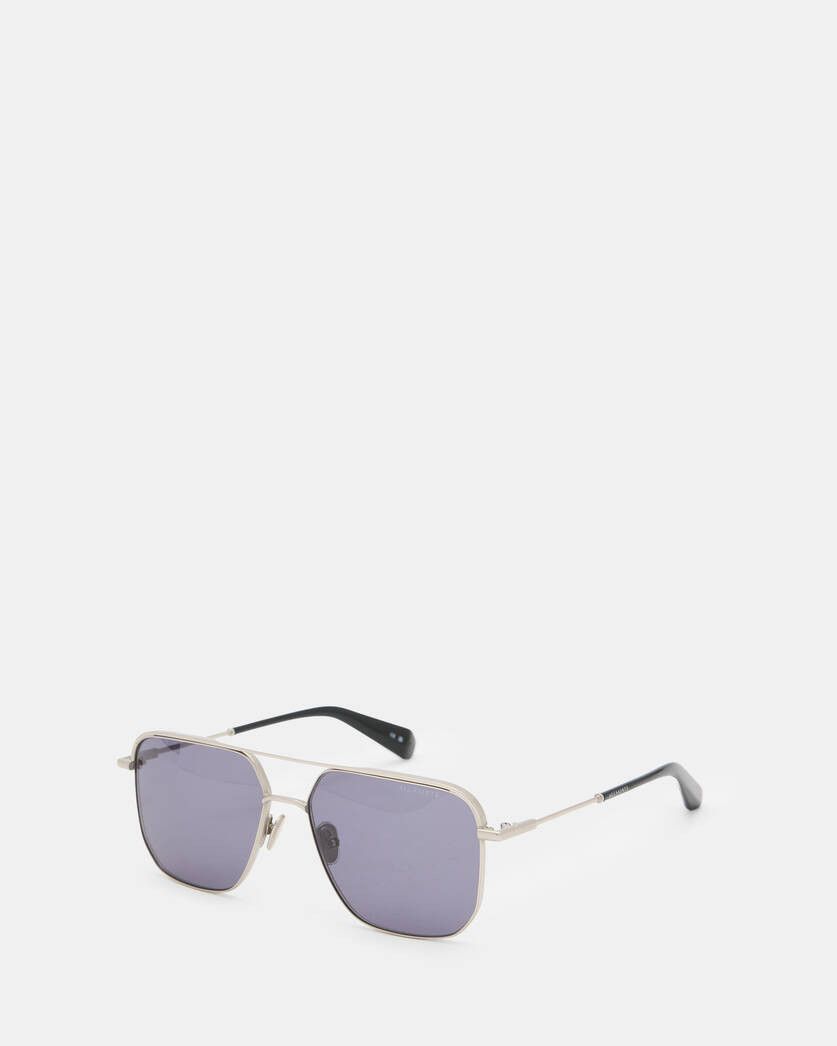 Fendi o1loc1c0824 Size: OS / Lock Sunglasses in Silver Size ONE SIZE - 1 Thumbnail