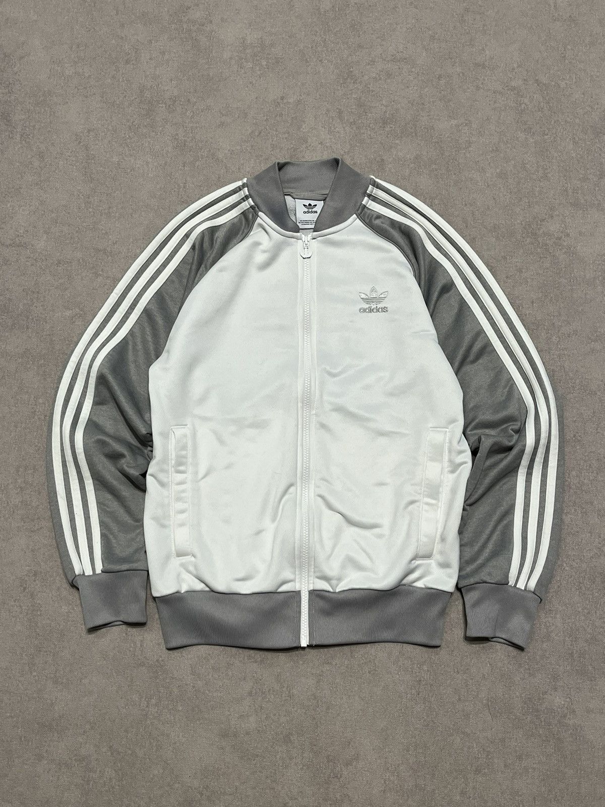 Adidas Adidas Mens White Firebird Track Jacket Sweatshirt Vintage M Size US S / EU 44-46 / 1 - 1 Thumbnail