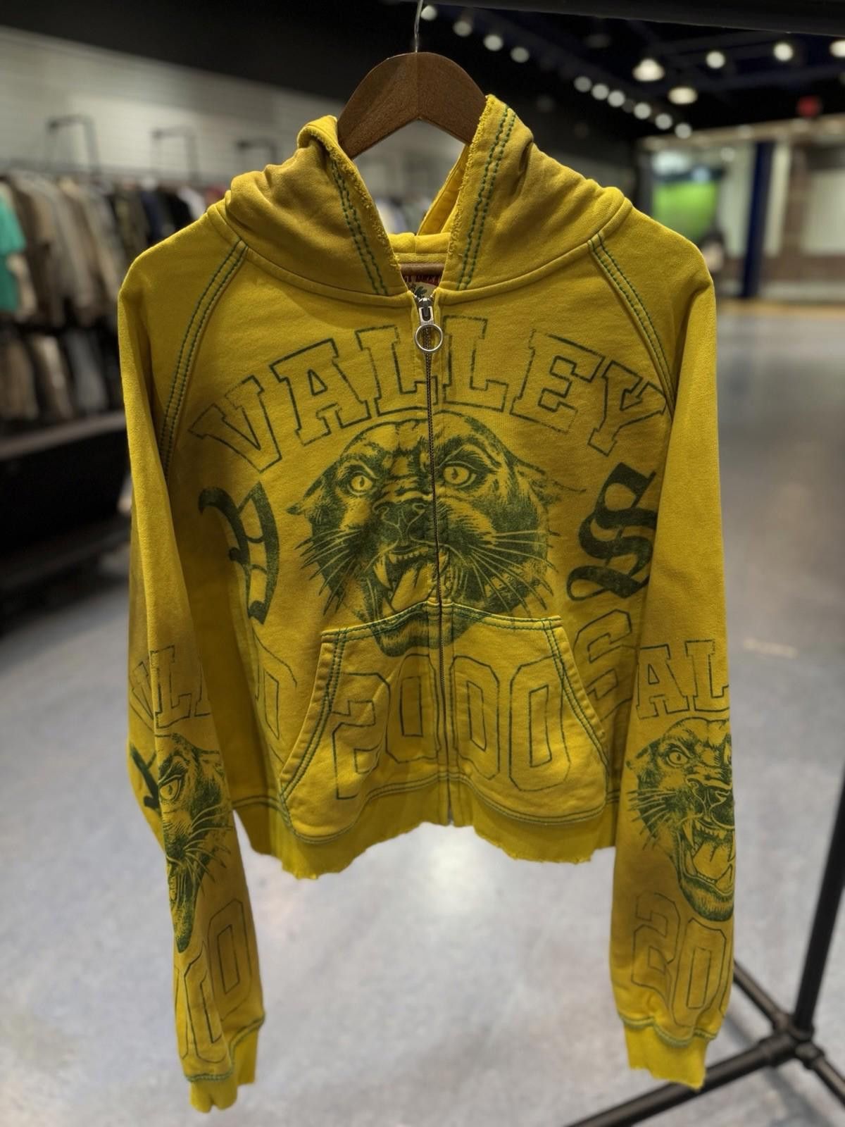 Vale Medium - Vale Zip Up Brazil Hoodie Authentic Valley Yellow Size US M / EU 48-50 / 2 - 2 Thumbnail