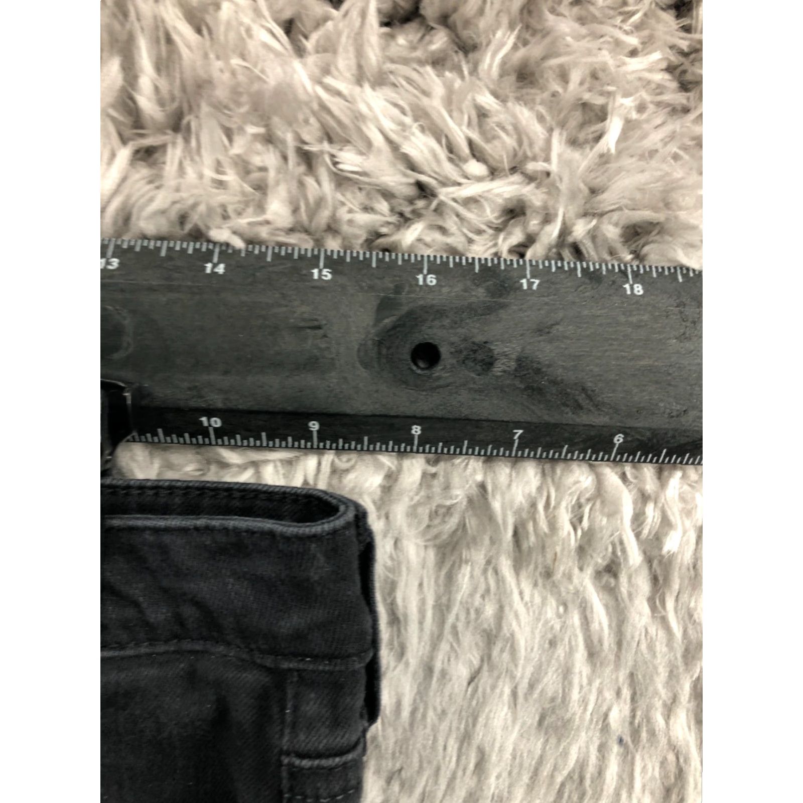 Vintage BIG STAR Jeans Skinny Size 12 Womens Black Dark Wash Denim 5-Pocket Regular Rise Low 28in Inseam 28in Belt Loops Zipper Button Logo Fashion Clothing Size 34" / US 12 / IT 48 - 2 Thumbnail