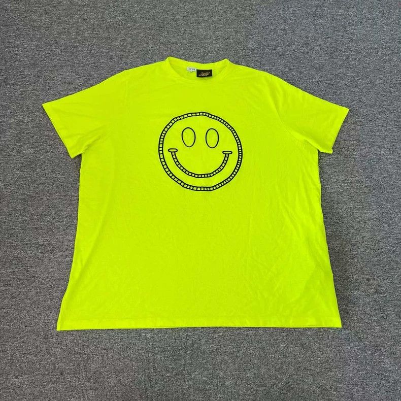 Loewe LOEWE Fluorescent yellow smiling T-shirt Size M / US 6-8 / IT 42-44 - 1 Thumbnail