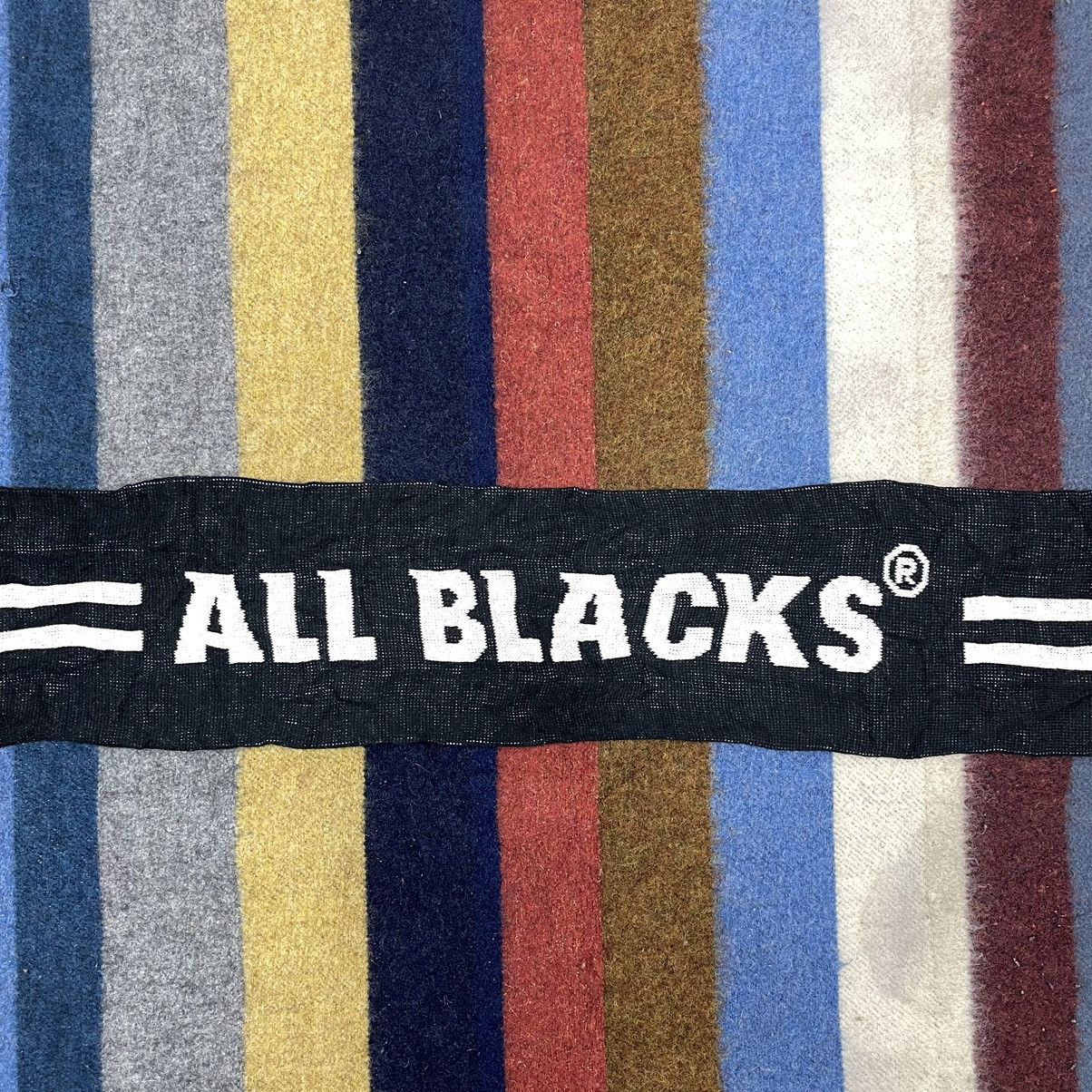 All Blacks ALL BLACKS Acrylic Muffler Scarf #1447/AX Size ONE SIZE - 2 Thumbnail