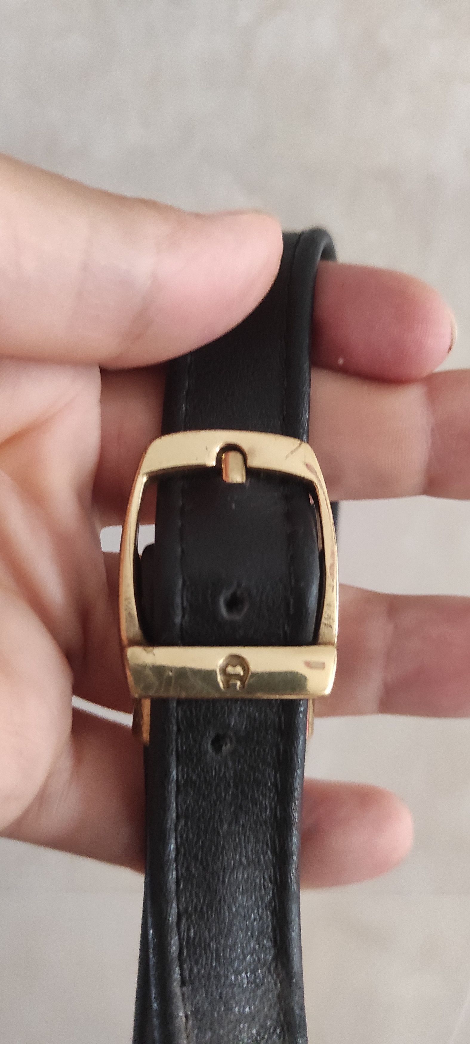 Etienne Aigner × Leather Vintage Etienne Aigner Black Glossy Leather Shoulder Bag Size ONE SIZE - 12 Thumbnail