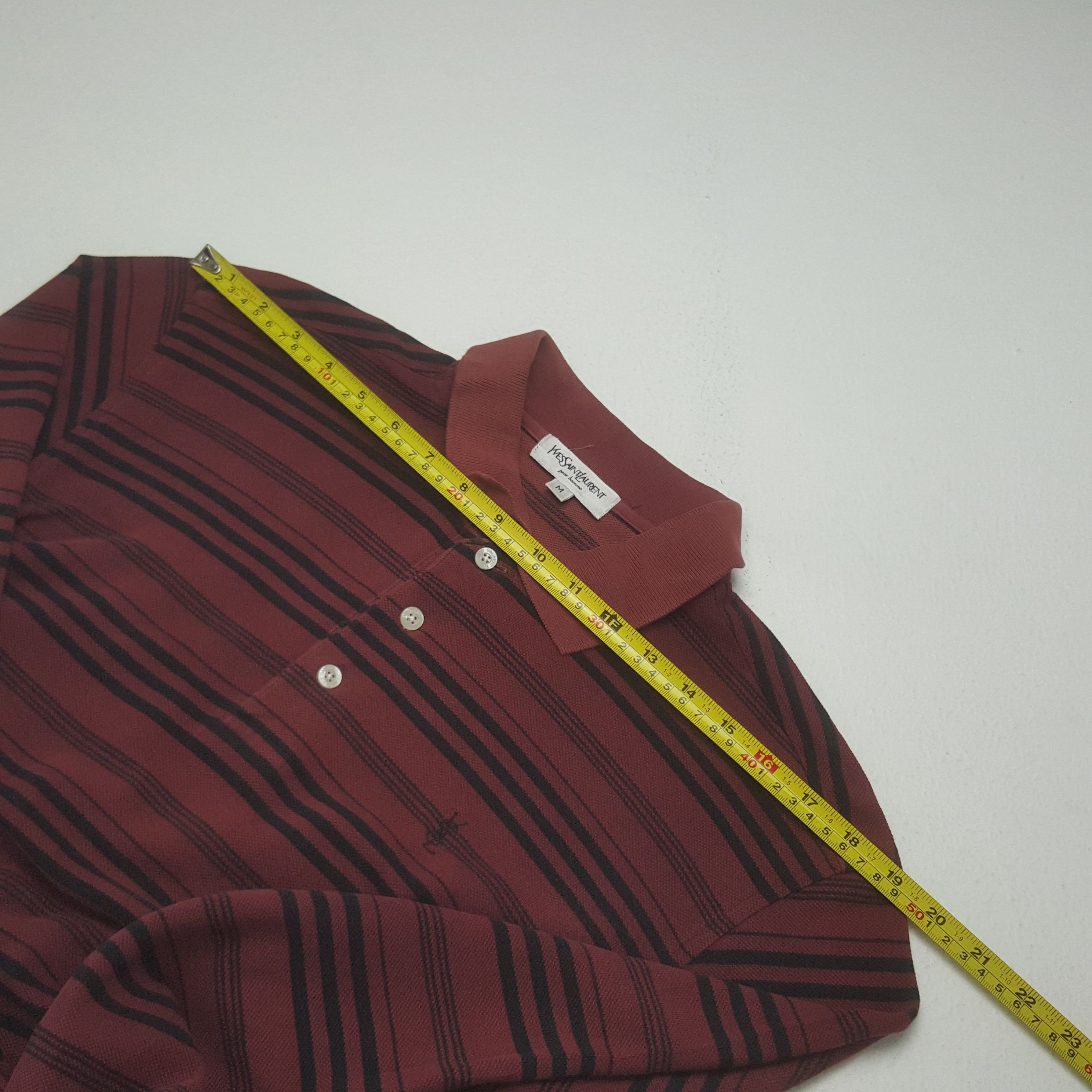 Yves Saint Laurent Vintage Yves Saint Laurent Designer Polo Shirt C319N65 Size US M / EU 48-50 / 2 - 7 Thumbnail