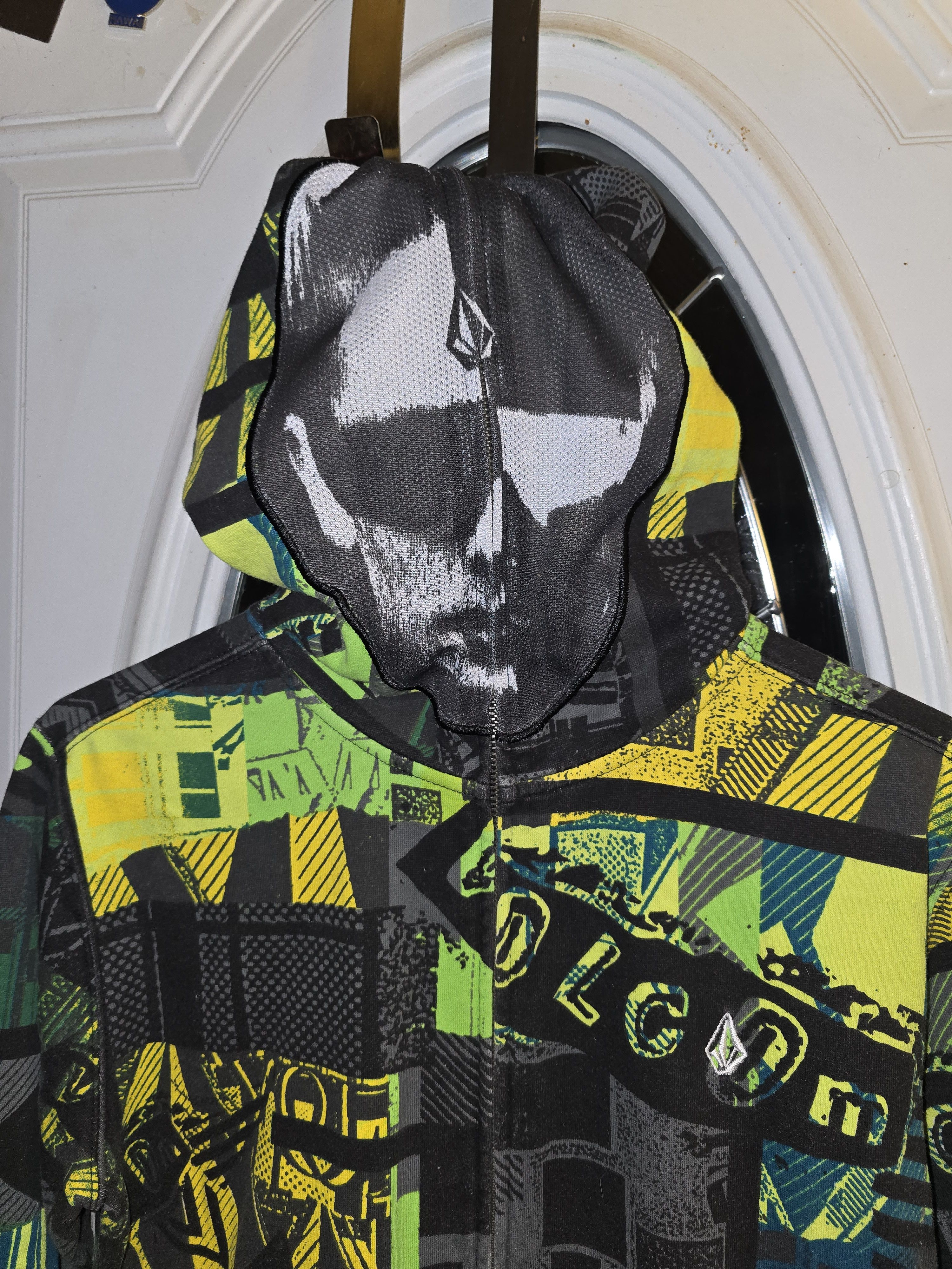 Other Volcom Ryan Sheckler Face Mask Rare Hoodie Free Shipping Size US L / EU 52-54 / 3 - 11 Thumbnail