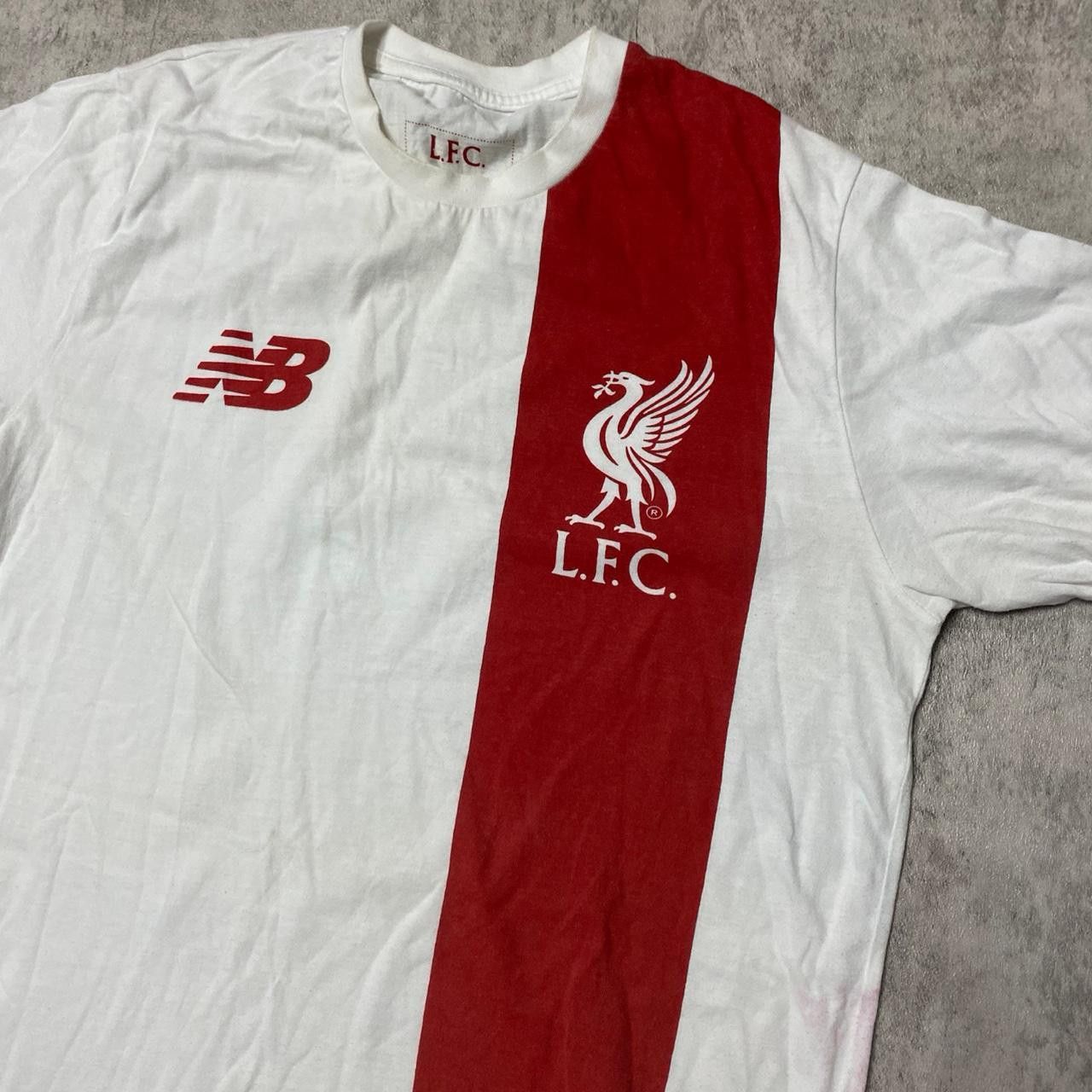 New Balance Liverpool FC New Balance white and red t-shirt Size US M / EU 48-50 / 2 - 2 Thumbnail