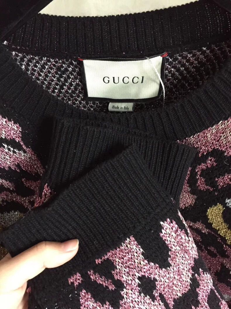 Gucci Gucci Early spring pink tiger head sweater Size S / US 4 / IT 40 - 4 Thumbnail