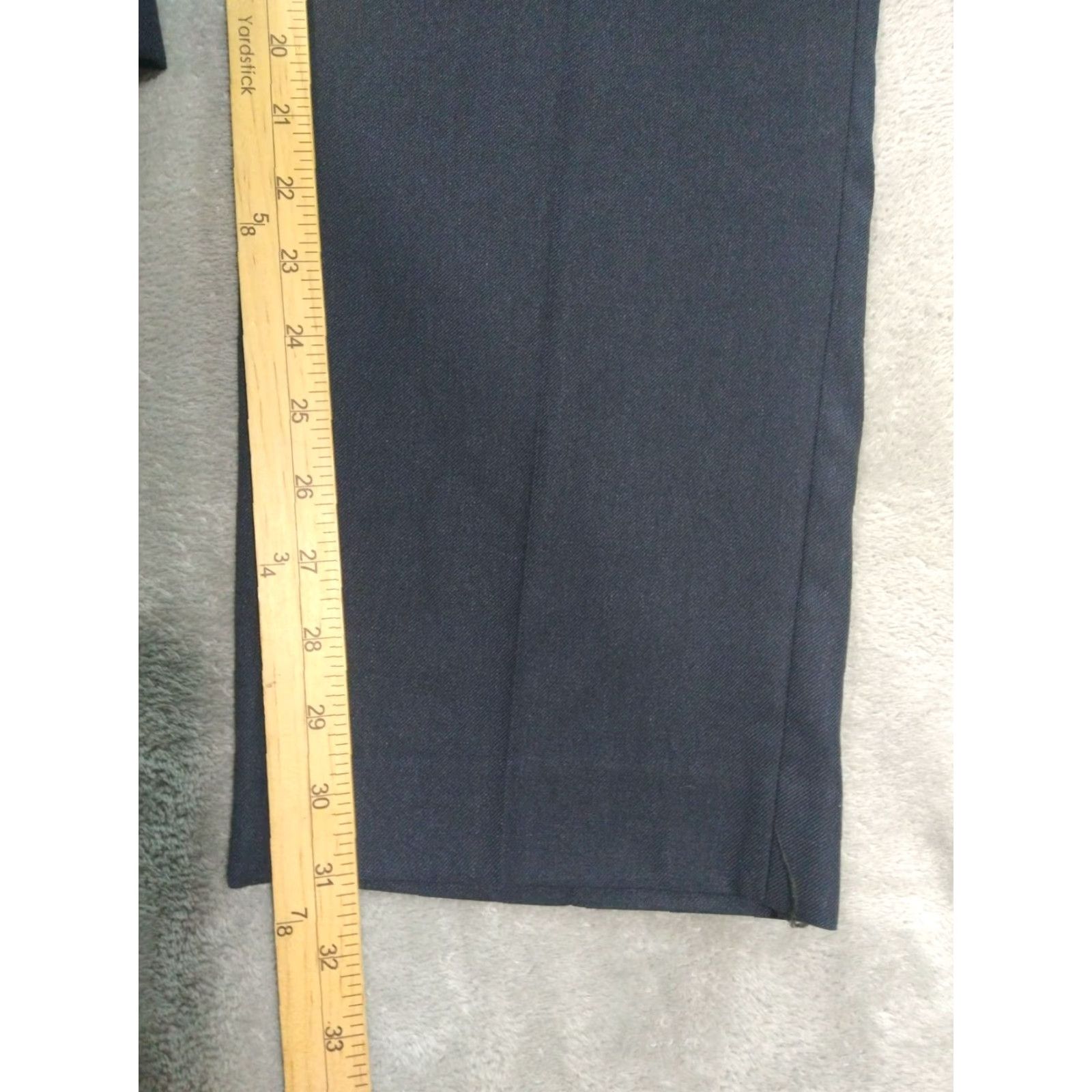 Ralph Lauren Ralph Lauren Dress Pants Mens 34x32 Blue Straight Leg Mid Rise Flat Front Dress Pants Mens Regular Blue 34 Inseam 32 Pants Size US 34 / EU 50 - 5 Thumbnail