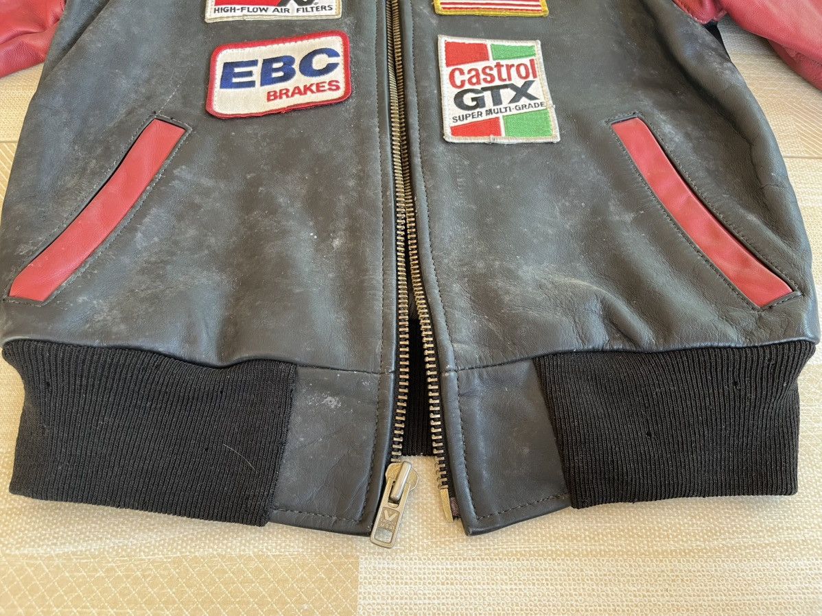 Vanson Leathers Vtg Vanson Leathers PRJ Race Team Jacket Boxy Cut TJP Size US S / EU 44-46 / 1 - 12 Thumbnail