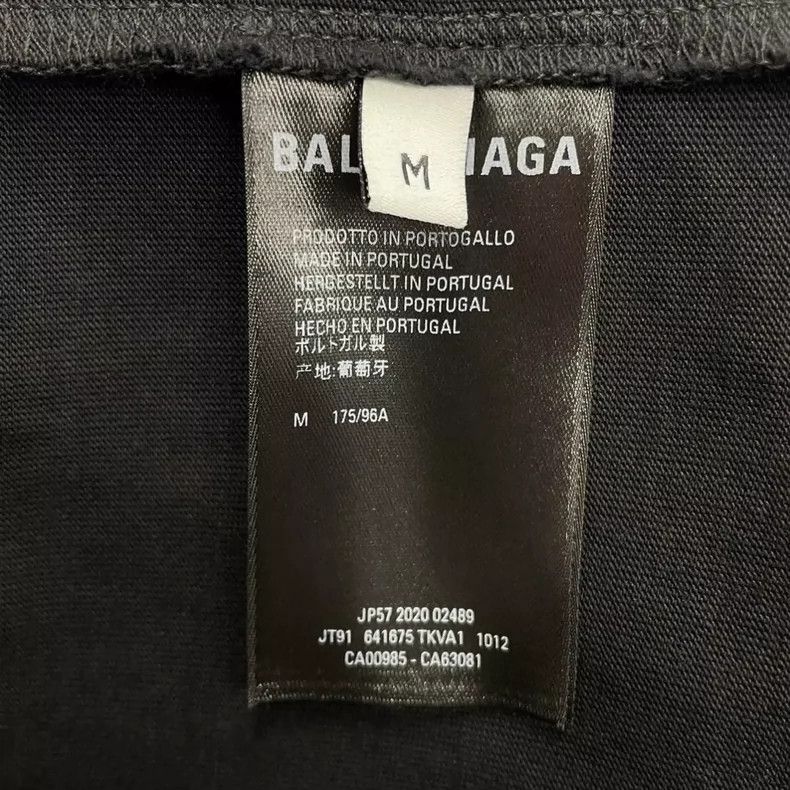 Balenciaga Balenciaga Melting Smile Printed Short Sleeve Size US M / EU 48-50 / 2 - 6 Thumbnail