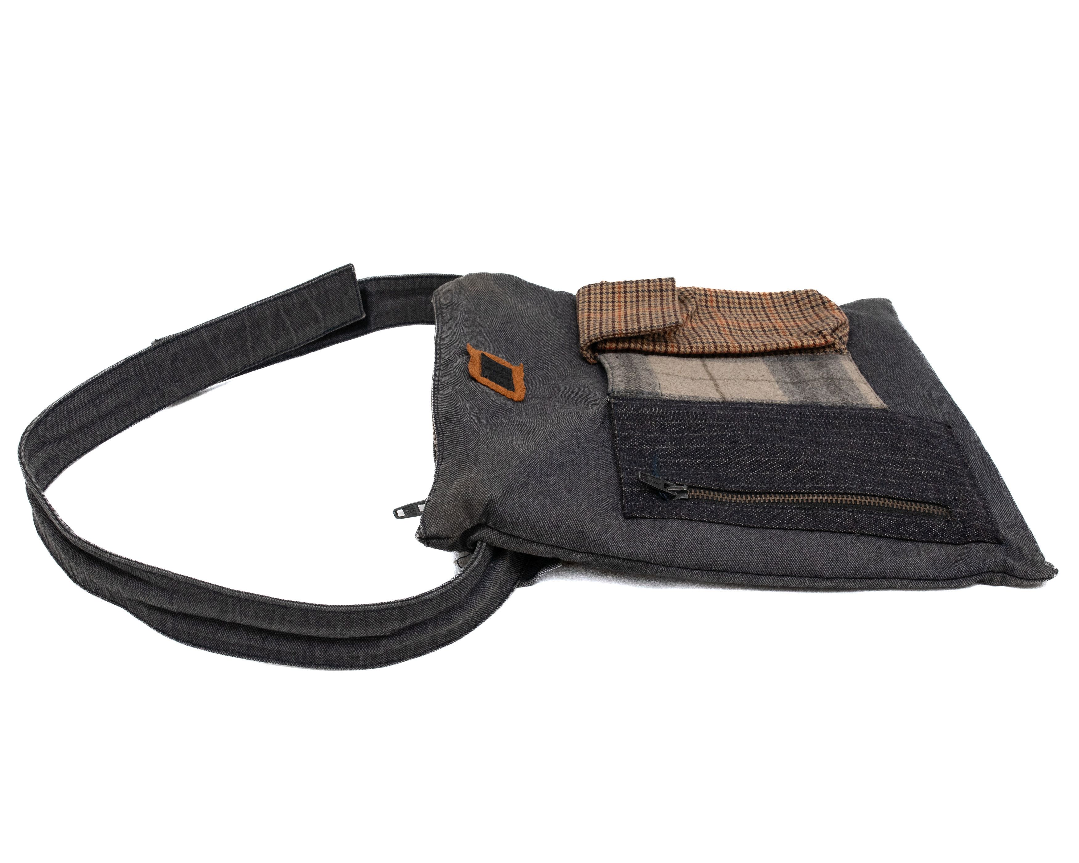 Dolce & Gabbana DOLCE & GABBANA Vintage 90s Patchwork Denim Waist Bag Size ONE SIZE - 4 Thumbnail