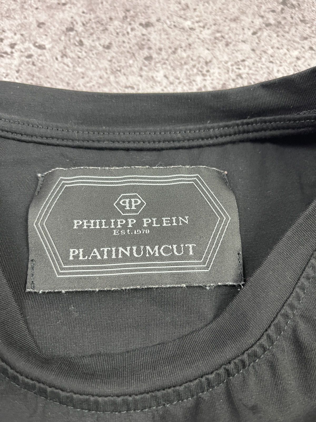 Philipp Plein Skull Rhinestone T-Shirt Black Platinum Cut LuxuryStreetwear Size US XL / EU 56 / 4 - 7 Thumbnail
