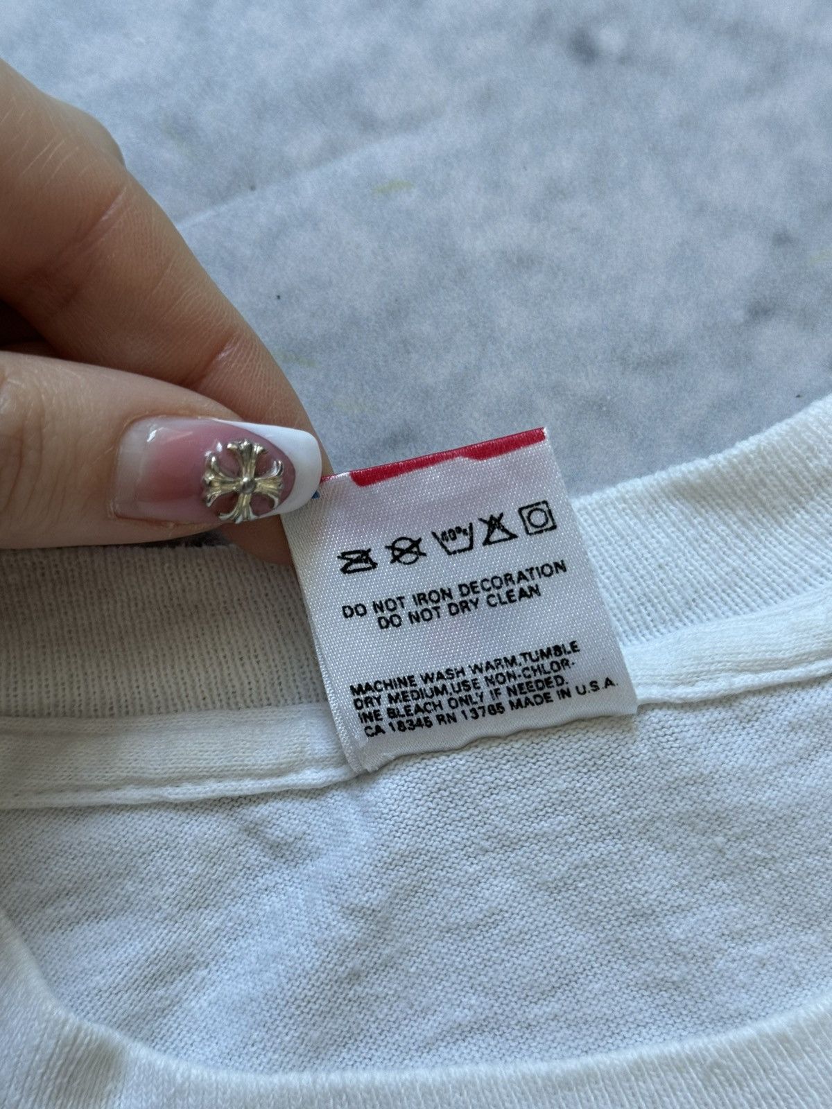 MLB × Vintage Atlanta white tee 1996 vintage Olympic games Size US M / EU 48-50 / 2 - 6 Thumbnail