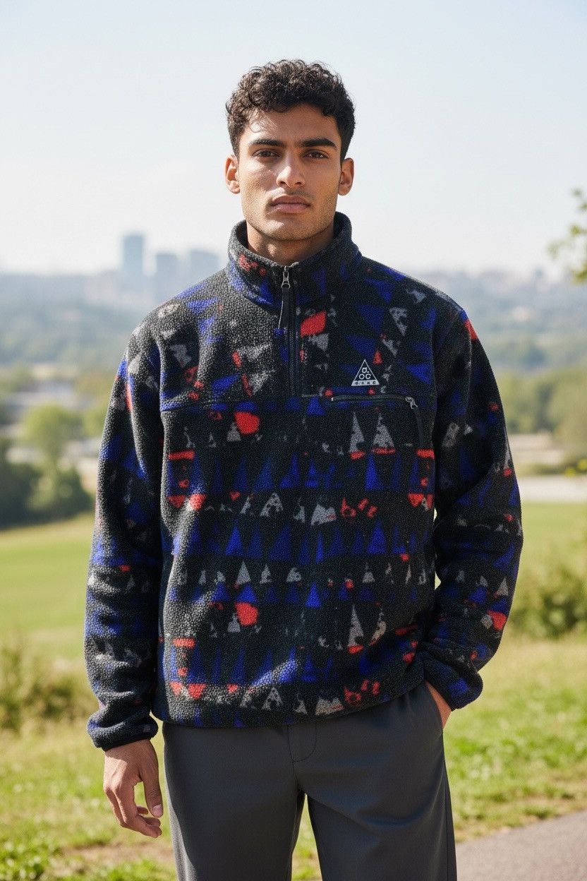 Nike ACG 🔥HOT ITEM NIKE ACG FULLPRINTS PRINTED MICROFLEECE JACKETS Size US L / EU 52-54 / 3 - 1 Thumbnail