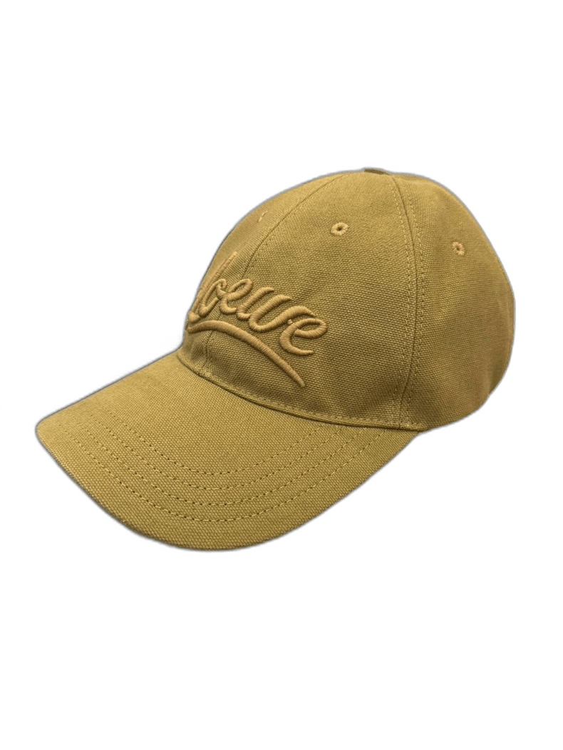 Loewe Embroidered Logo Yellow Baseball Cap
