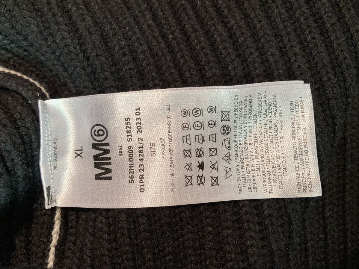 Maison Margiela 2023ss MM6 Maison Margiela mm6 distressed sweater Size US XL / EU 56 / 4 - 6 Thumbnail
