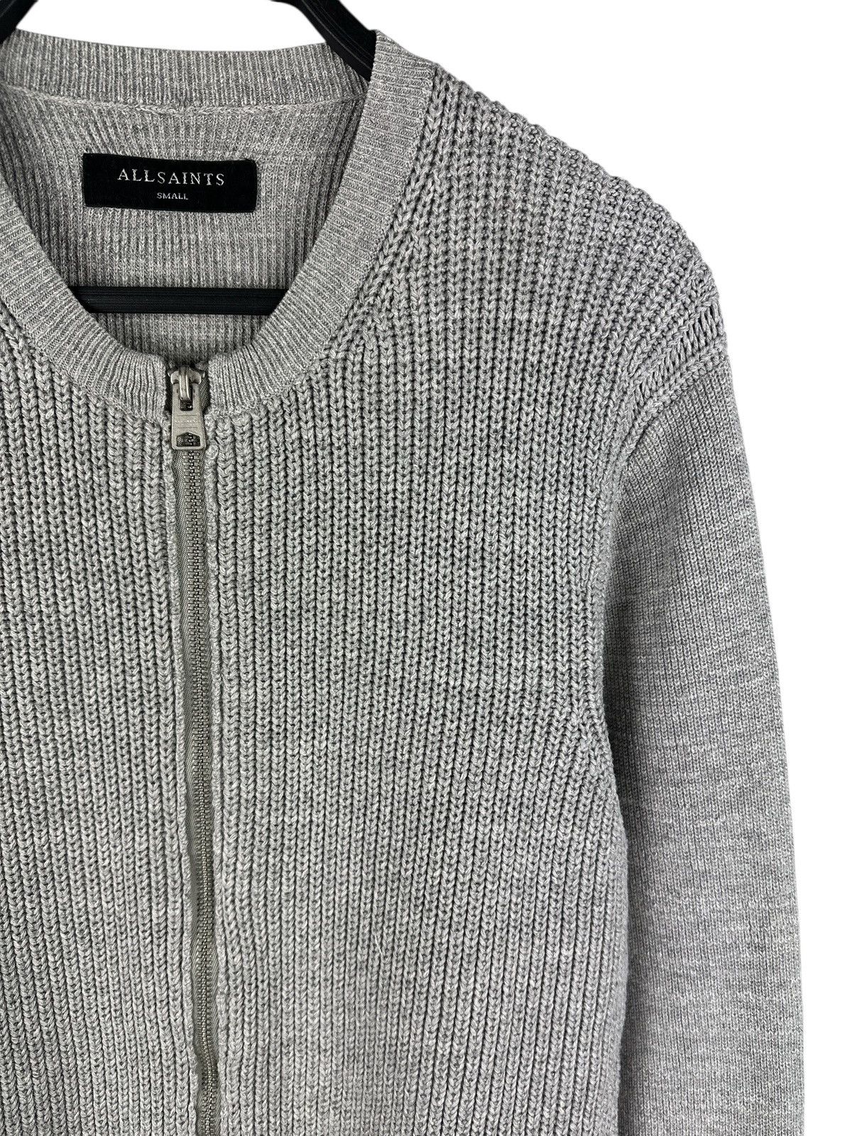 Allsaints Allsaints Rothay Zip Through Knit Sweater Size US S / EU 44-46 / 1 - 3 Thumbnail