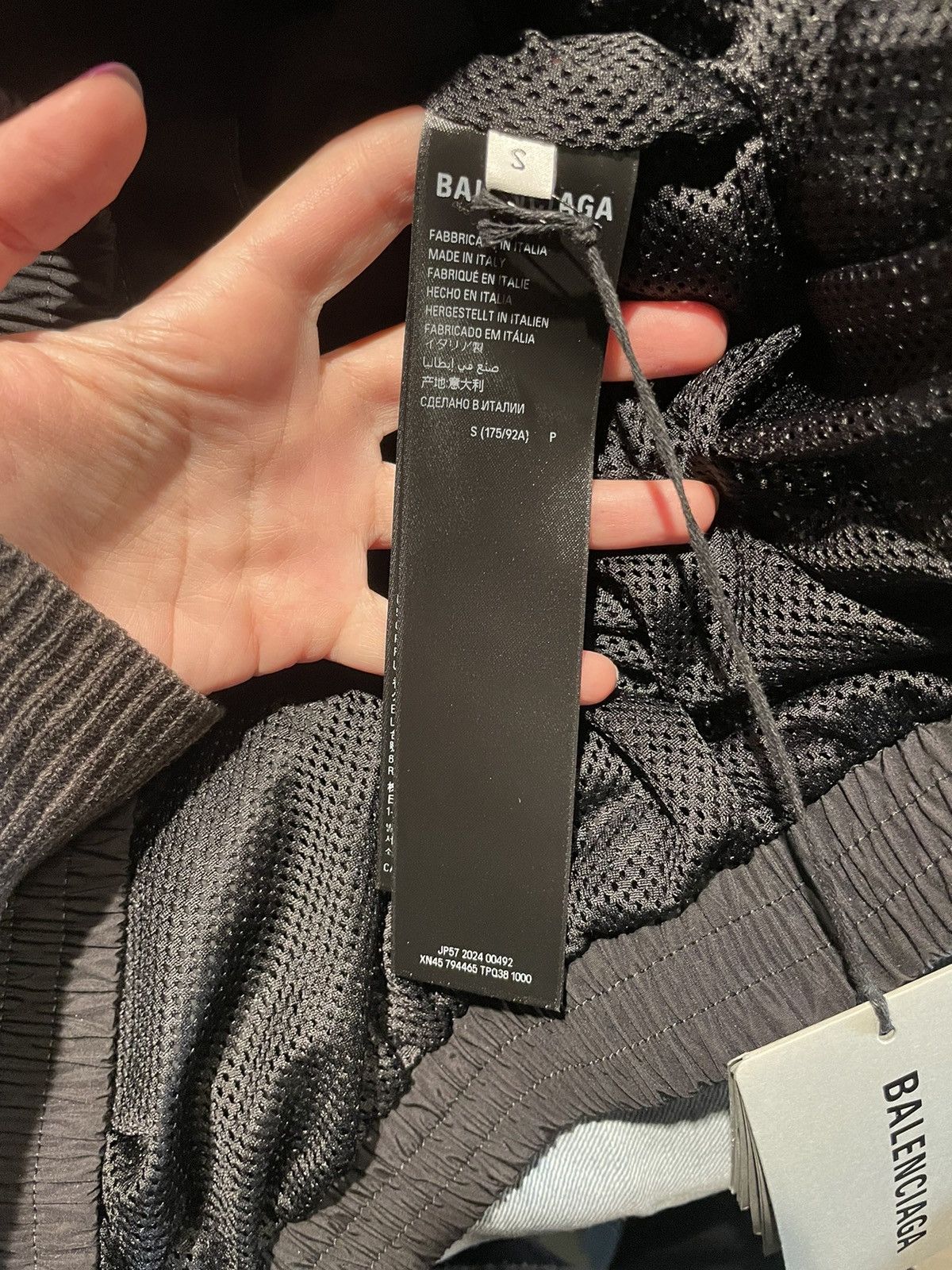 Balenciaga Tracksuit cotton jacket Size US S / EU 44-46 / 1 - 8 Thumbnail