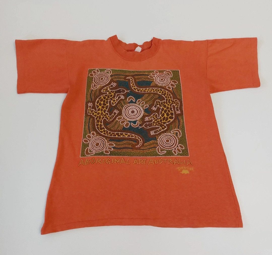 Vintage Aboriginal Art Australia vintage t-shirt Dreamings Size US S / EU 44-46 / 1 - 1 Thumbnail