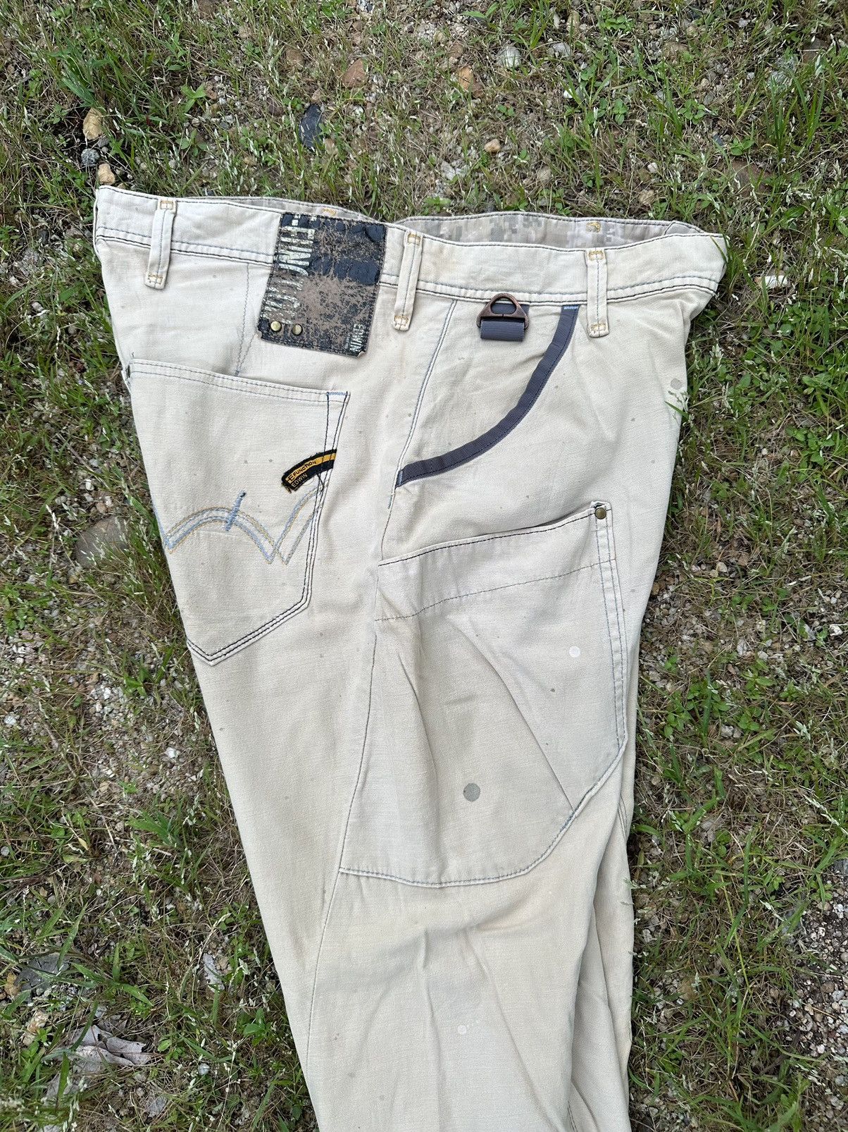 Infinite Archives VINTAGE EDWIN EFUNCTION CURVE/BANANA LEG PANTS MADE IN JAPAN Size US 35 - 17 Thumbnail