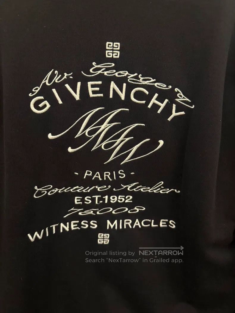 Givenchy Givenchy Deer Hoodie Size S Fits 175 to 185, Slight Cracki Size US M / EU 48-50 / 2 - 2 Thumbnail