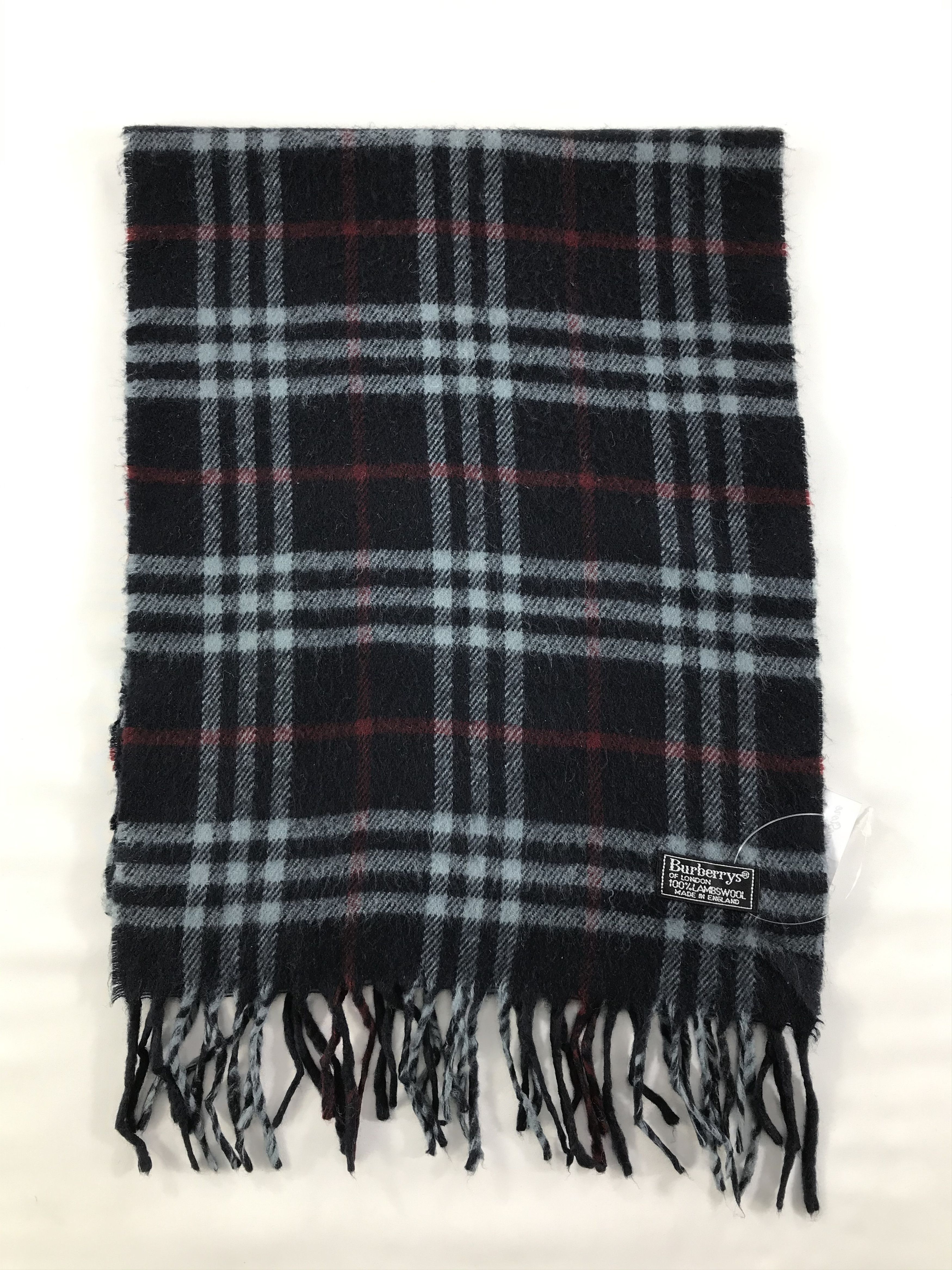 Burberry × Vintage Burberry Scarf / Muffler / Neckwear - WW2655 Size ONE SIZE - 2 Thumbnail
