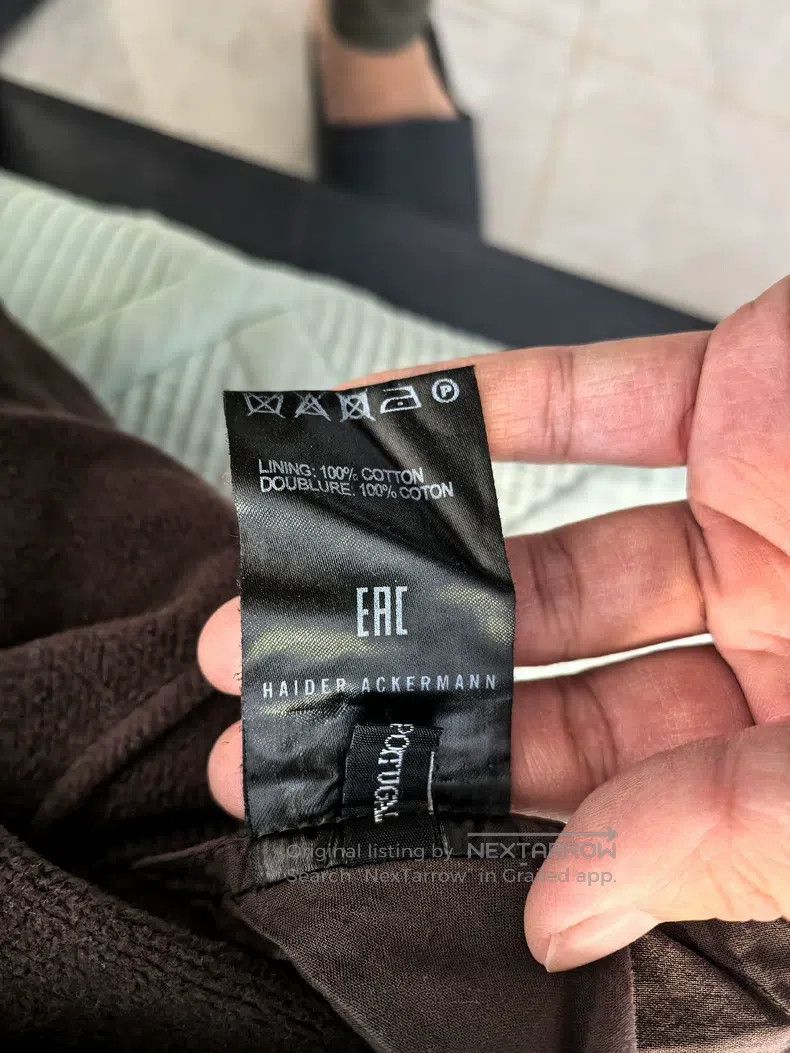 Haider Ackermann Haider Ackermann size S Patchwork Sports Pants, Caramel Col Size US 28 / EU 44 - 4 Thumbnail