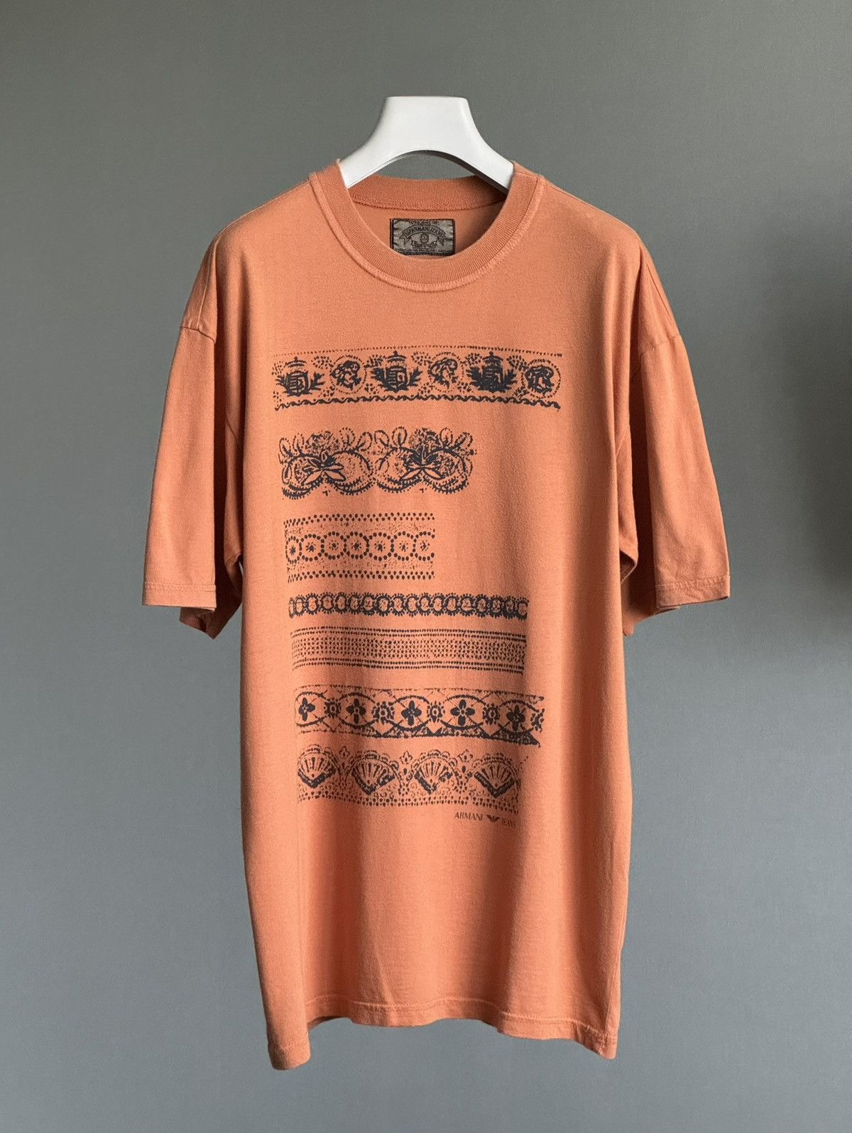 Armani Vintage Armani Jeans t shirt Size US M / EU 48-50 / 2 - 1 Thumbnail