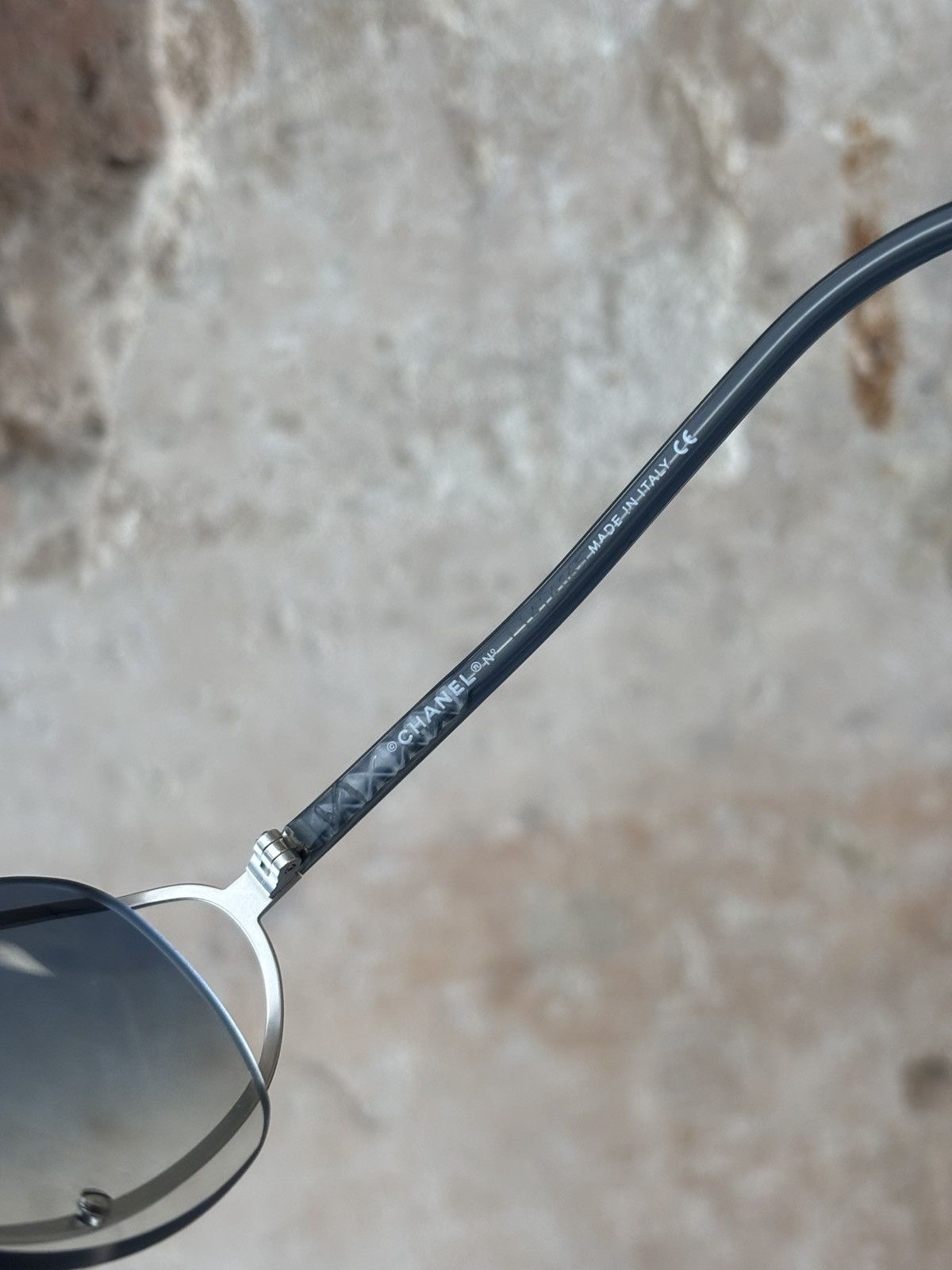 Vintage Chanel Sunglasses 4027 Logo Rimless Vintage Size ONE SIZE - 5 Thumbnail